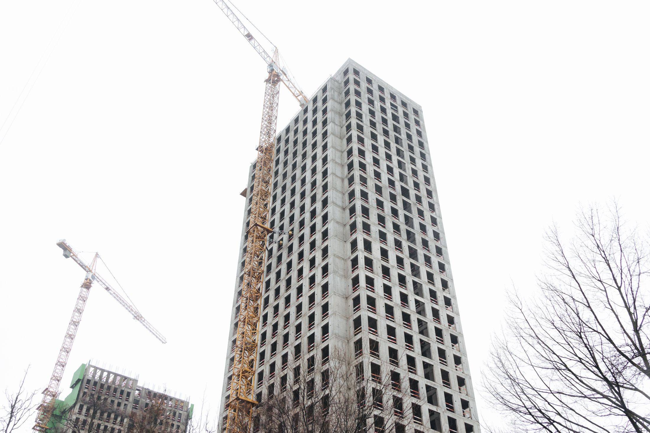 Construction progress