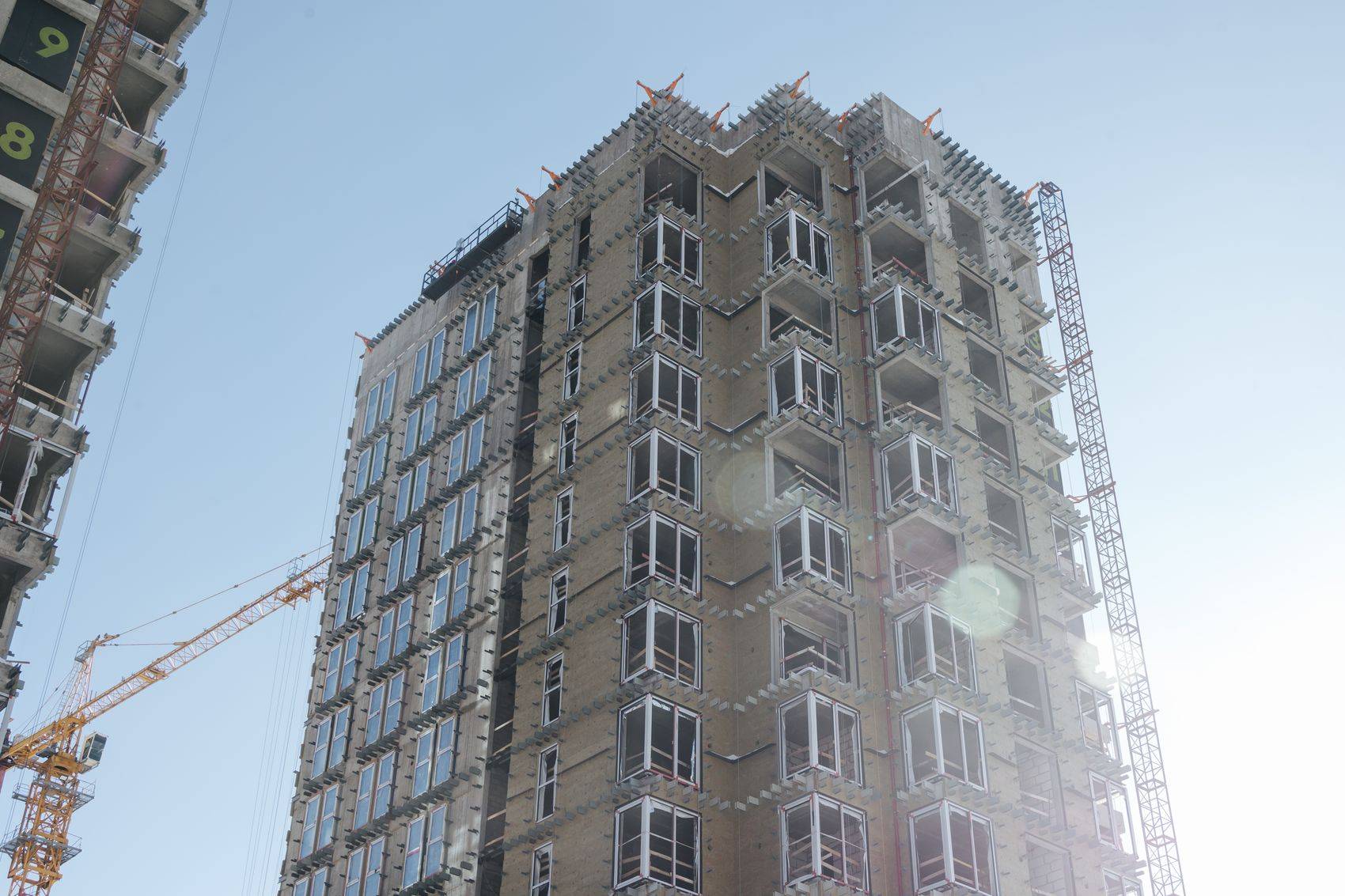 Construction progress