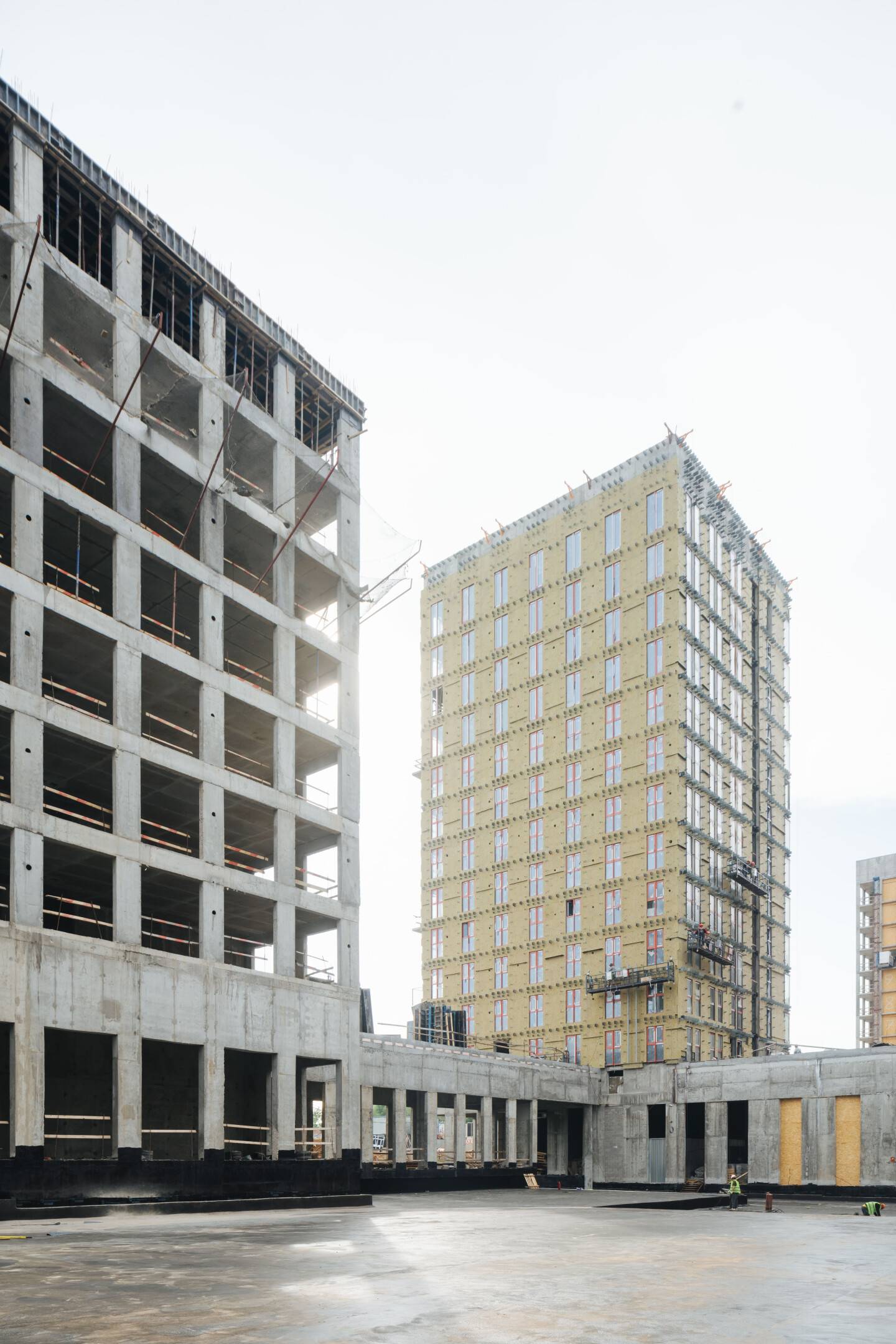 Construction progress