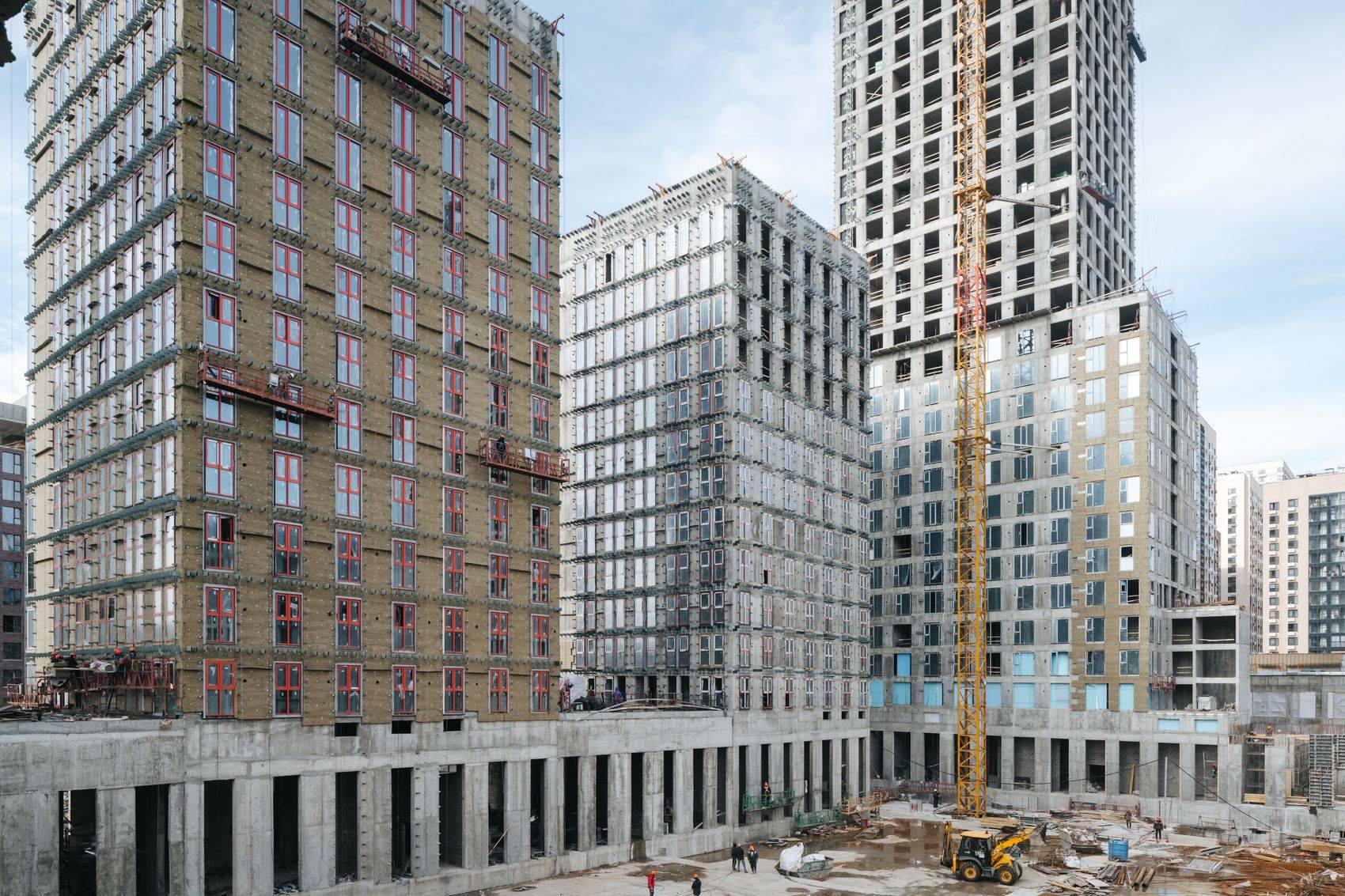 Construction progress