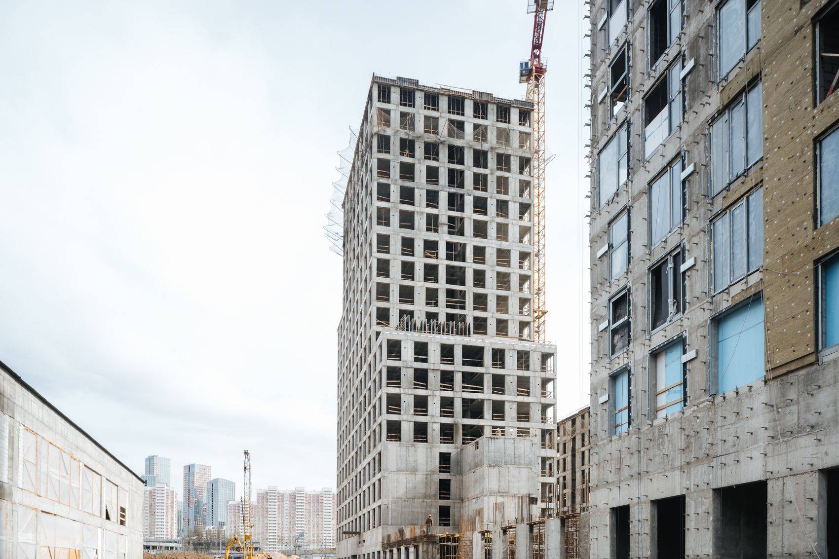 Construction progress