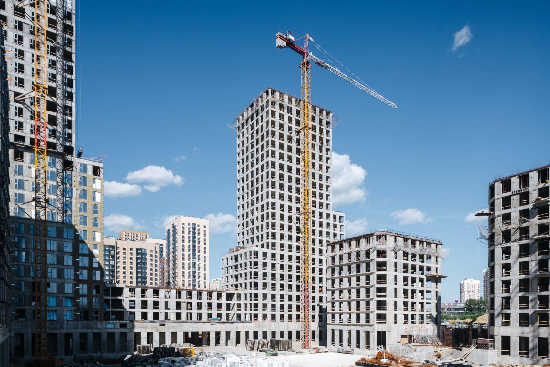 Construction progress