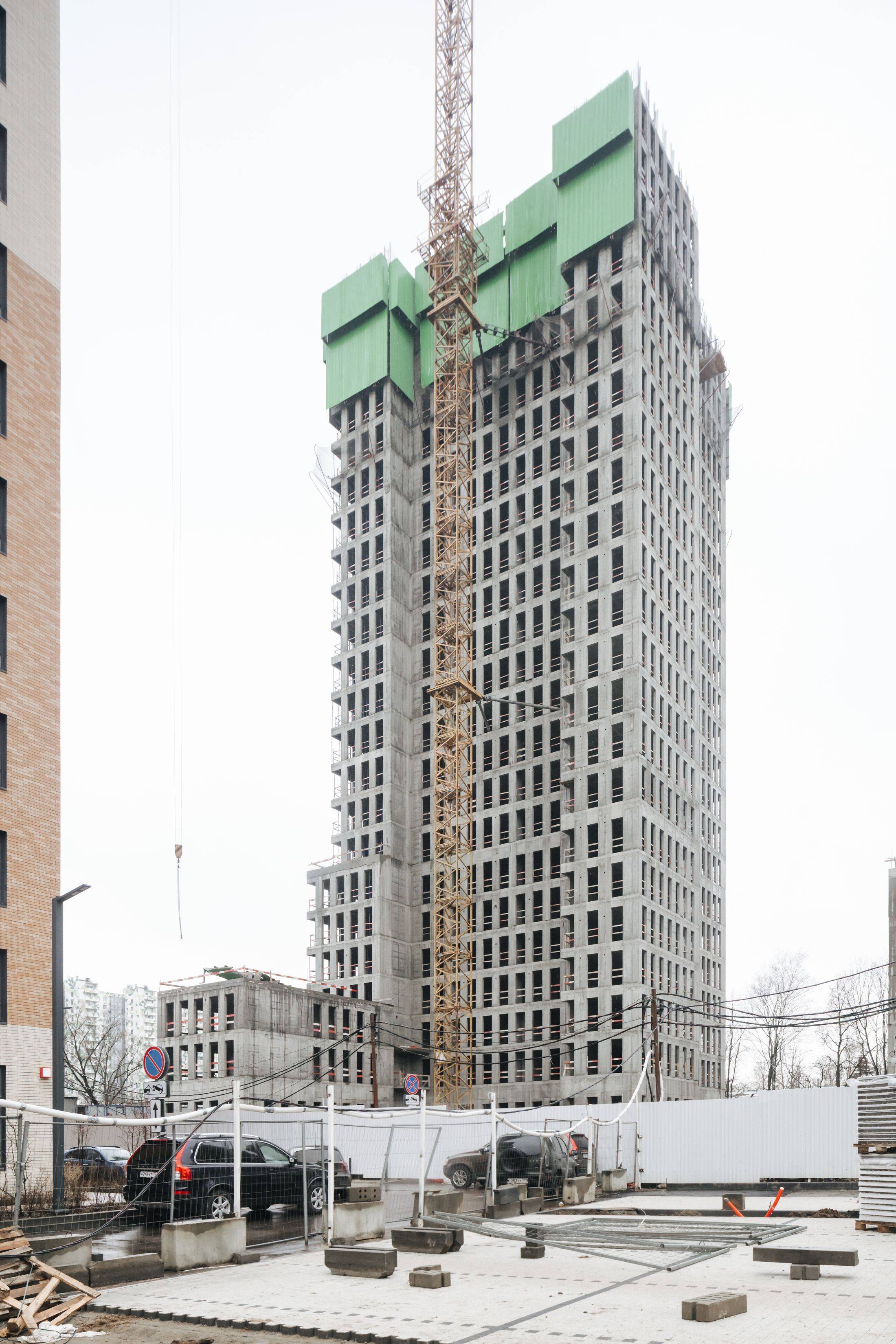 Construction progress