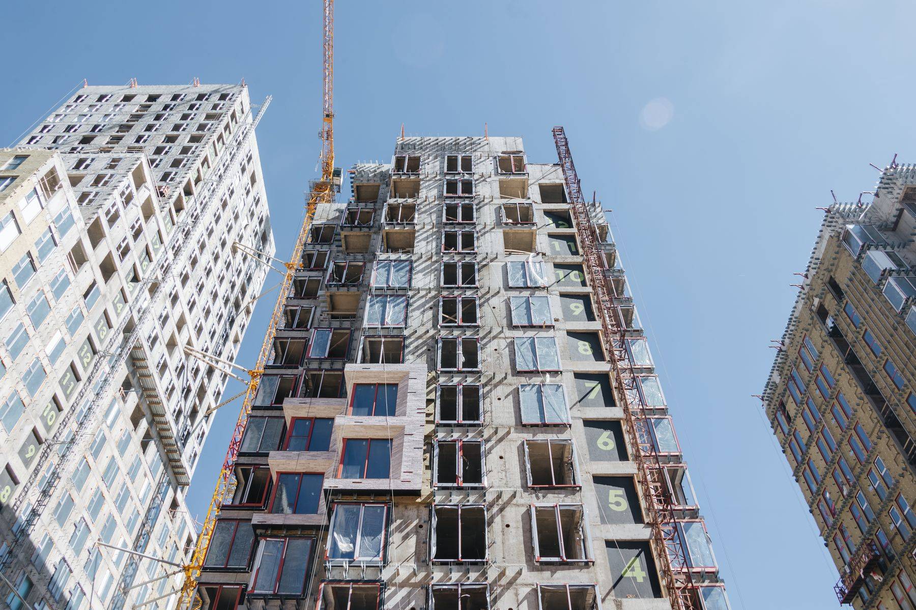 Construction progress