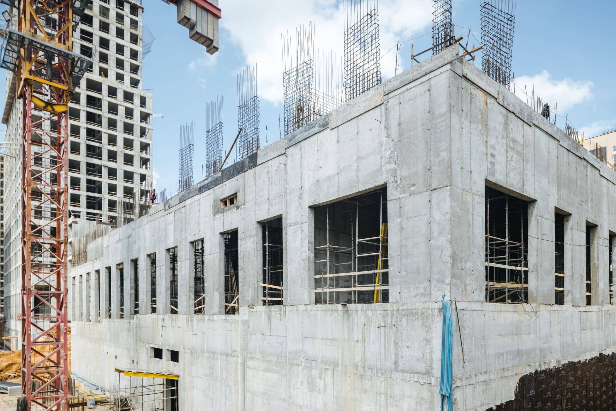 Construction progress