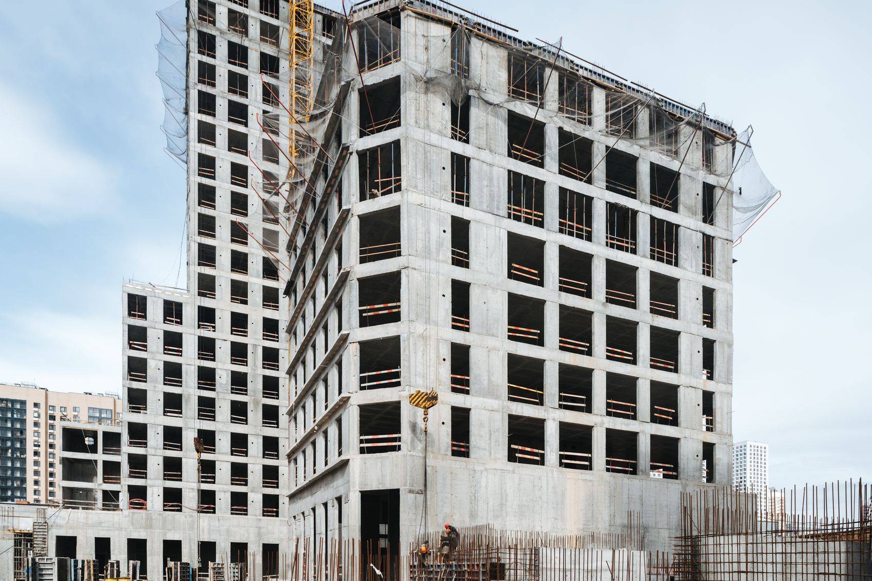Construction progress