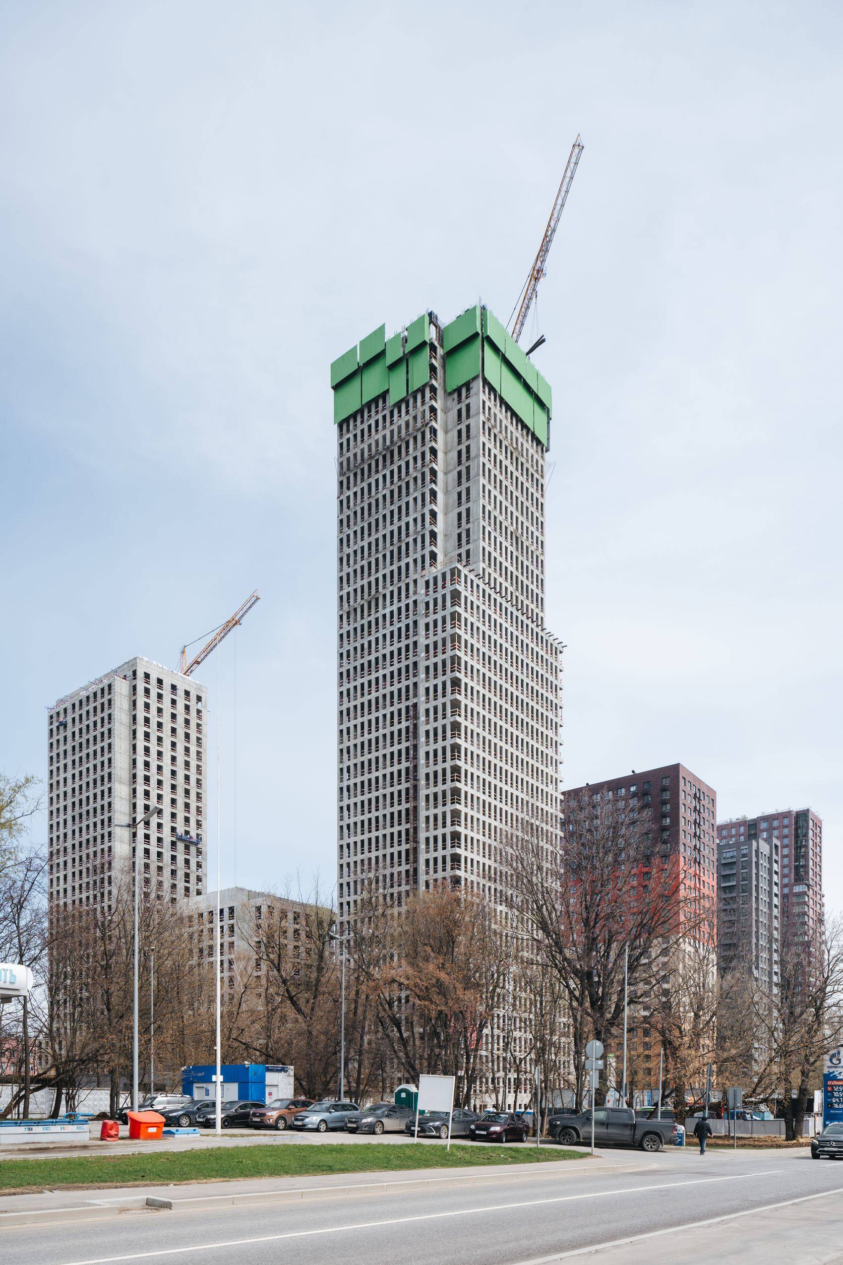 Construction progress