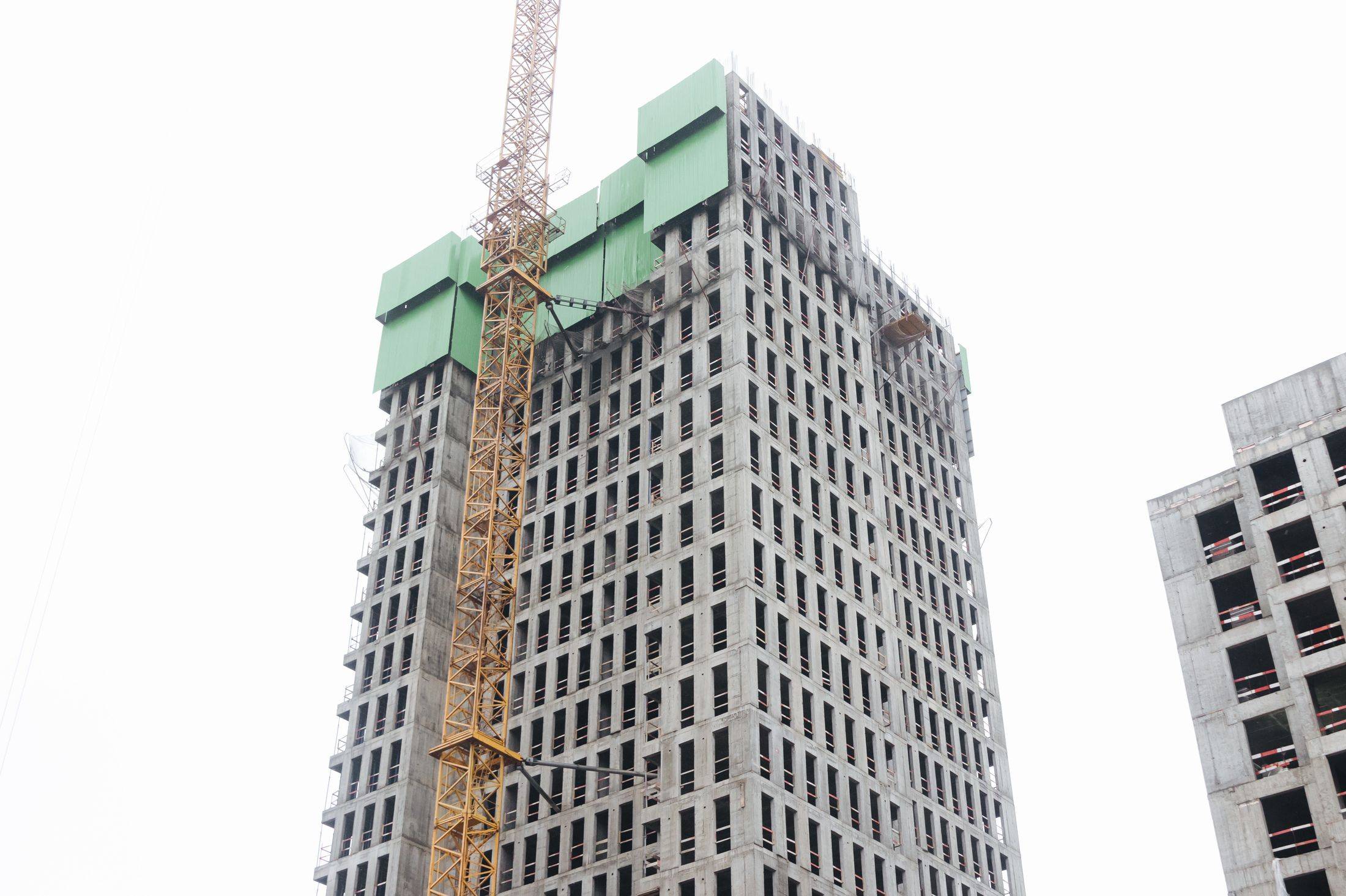 Construction progress