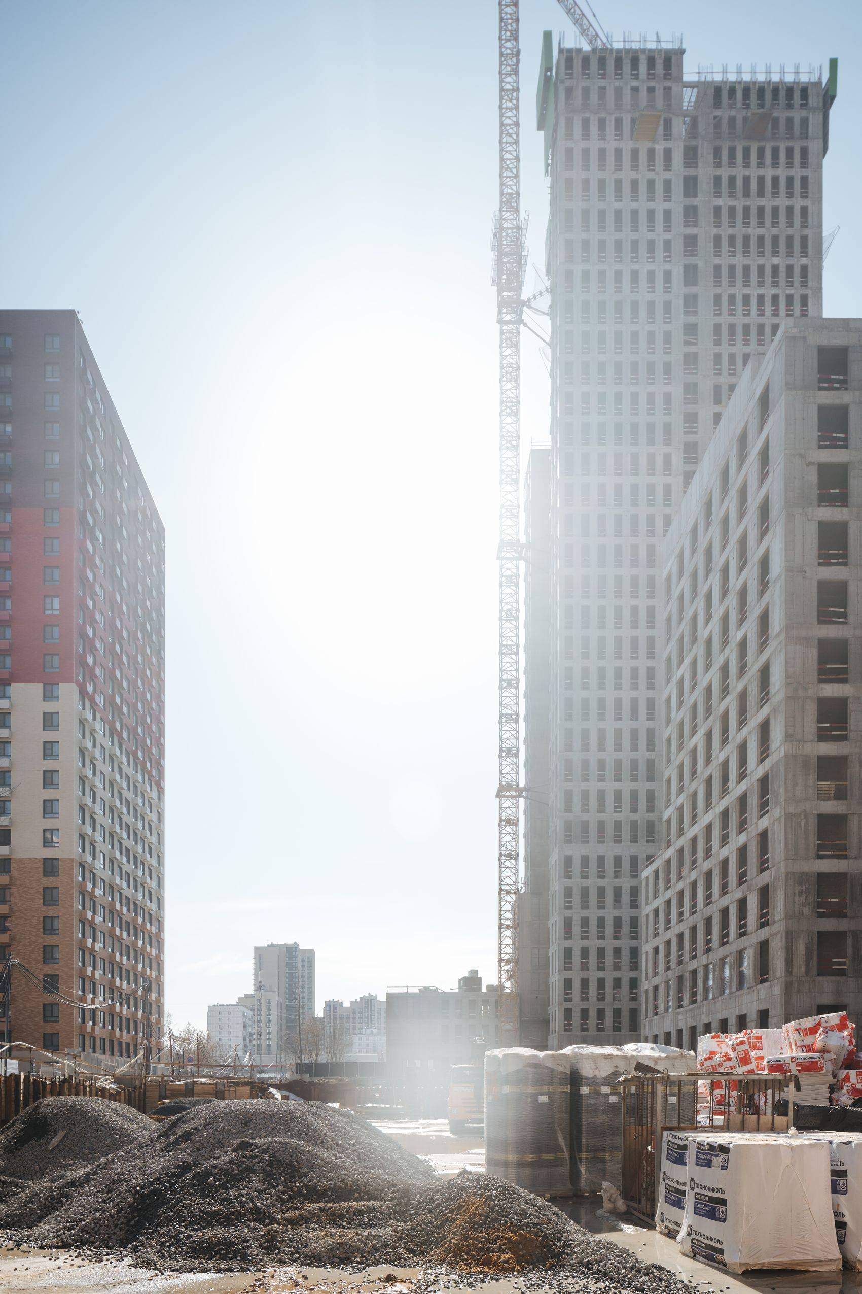 Construction progress