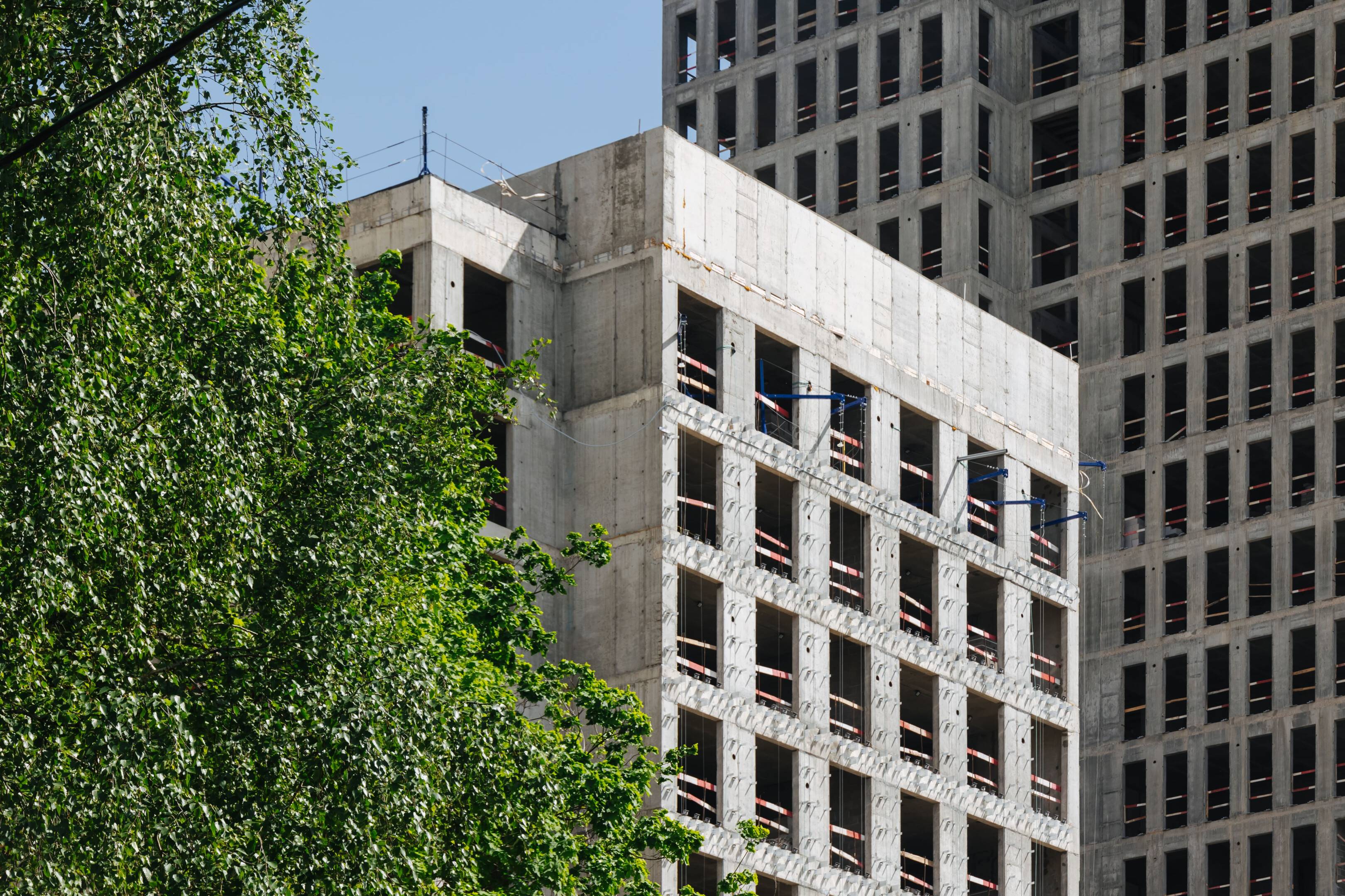 Construction progress