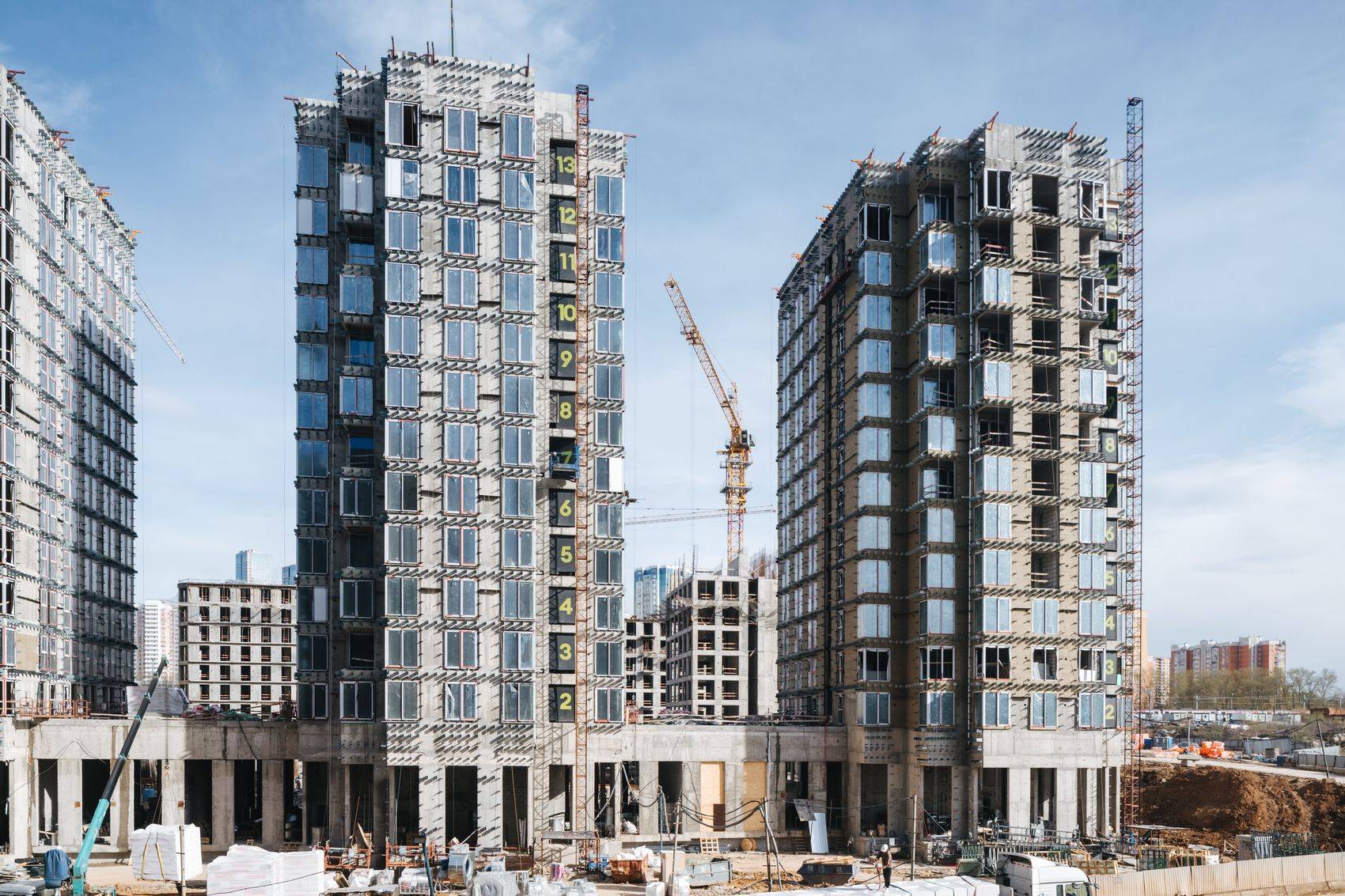 Construction progress