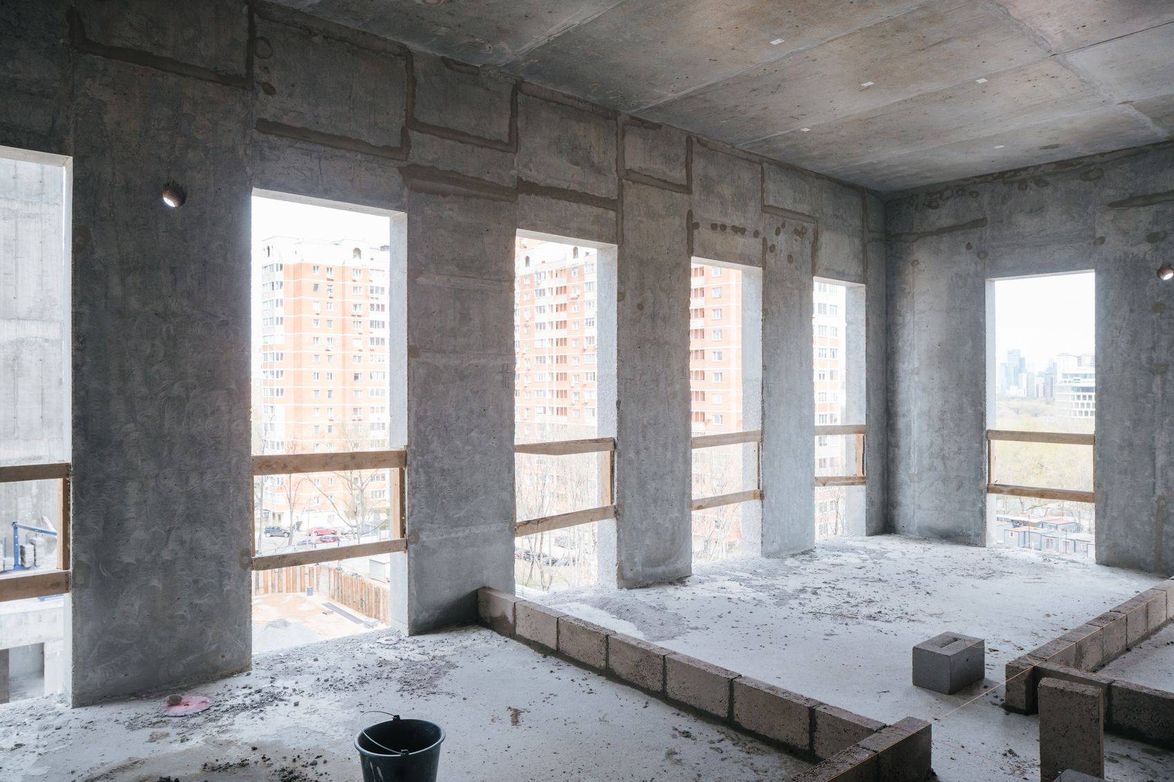 Construction progress