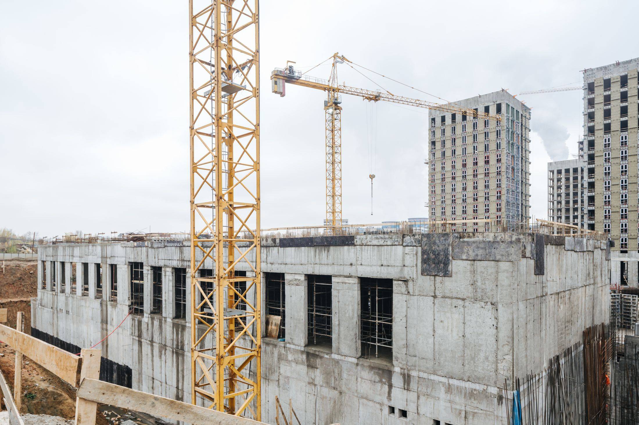 Construction progress