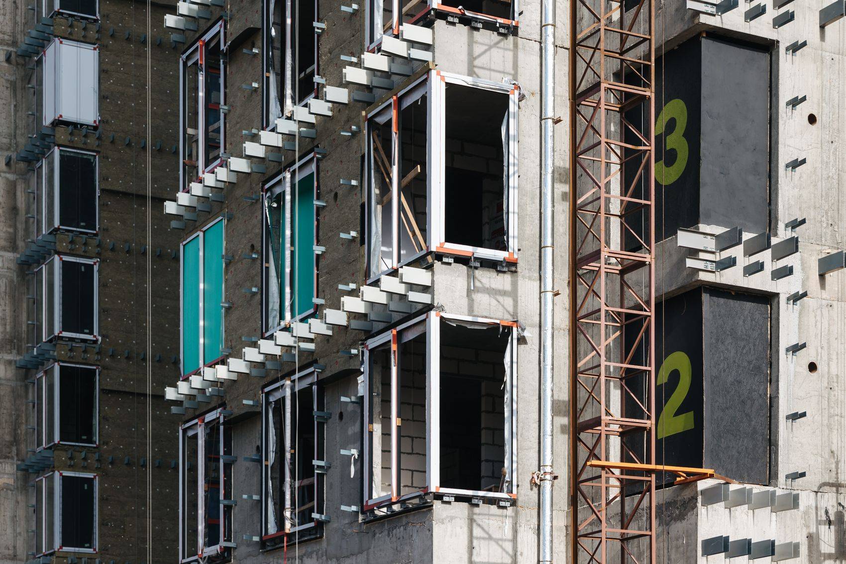 Construction progress