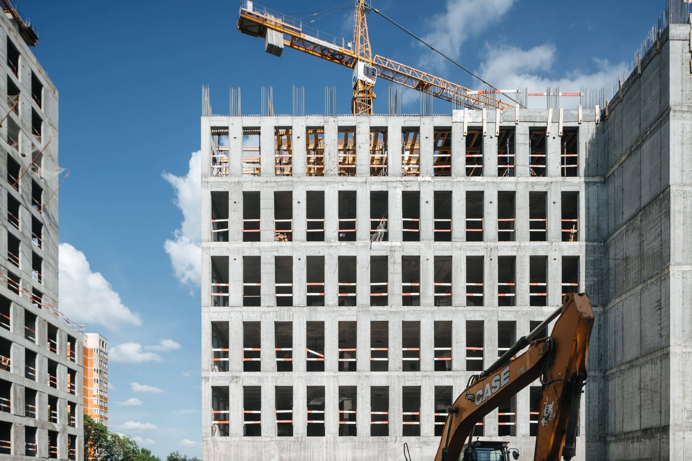 Construction progress