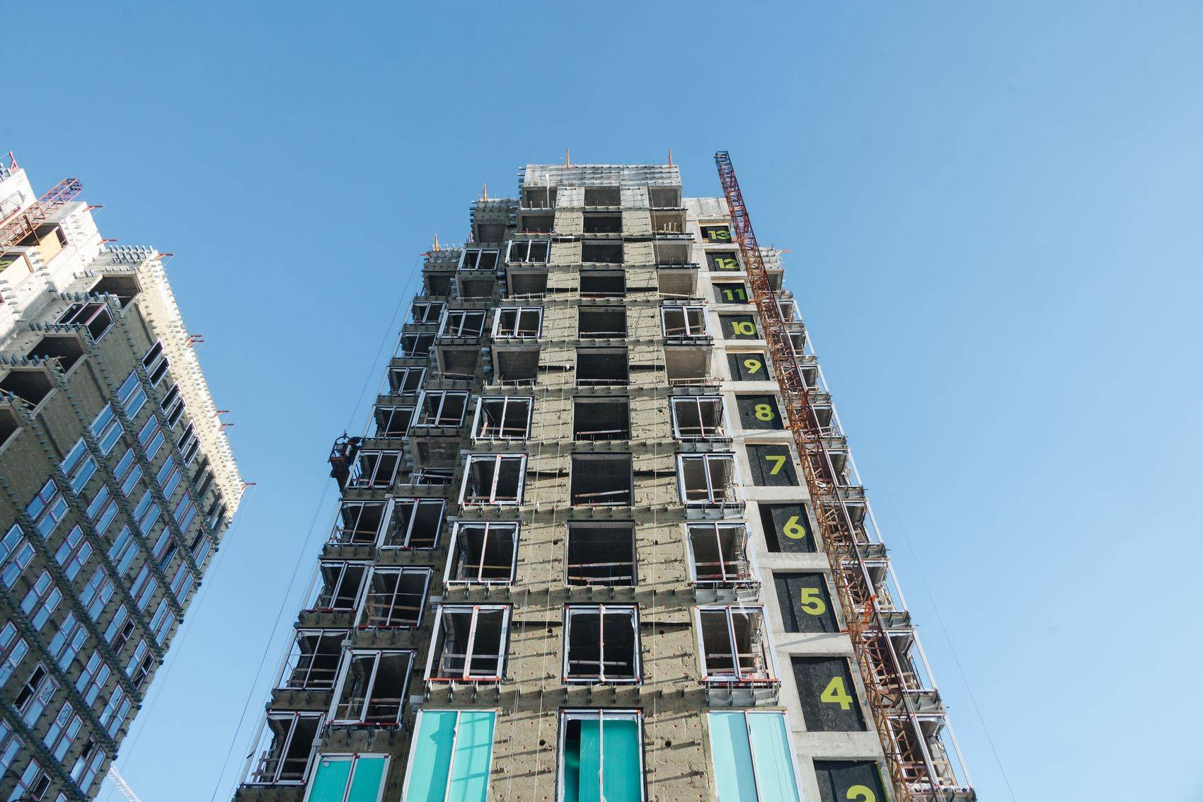 Construction progress