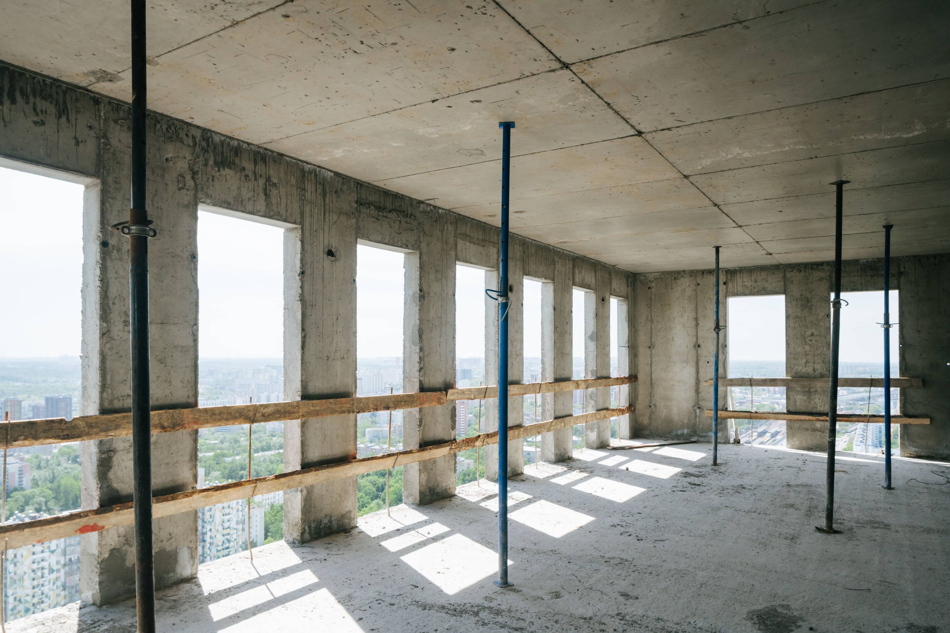 Construction progress