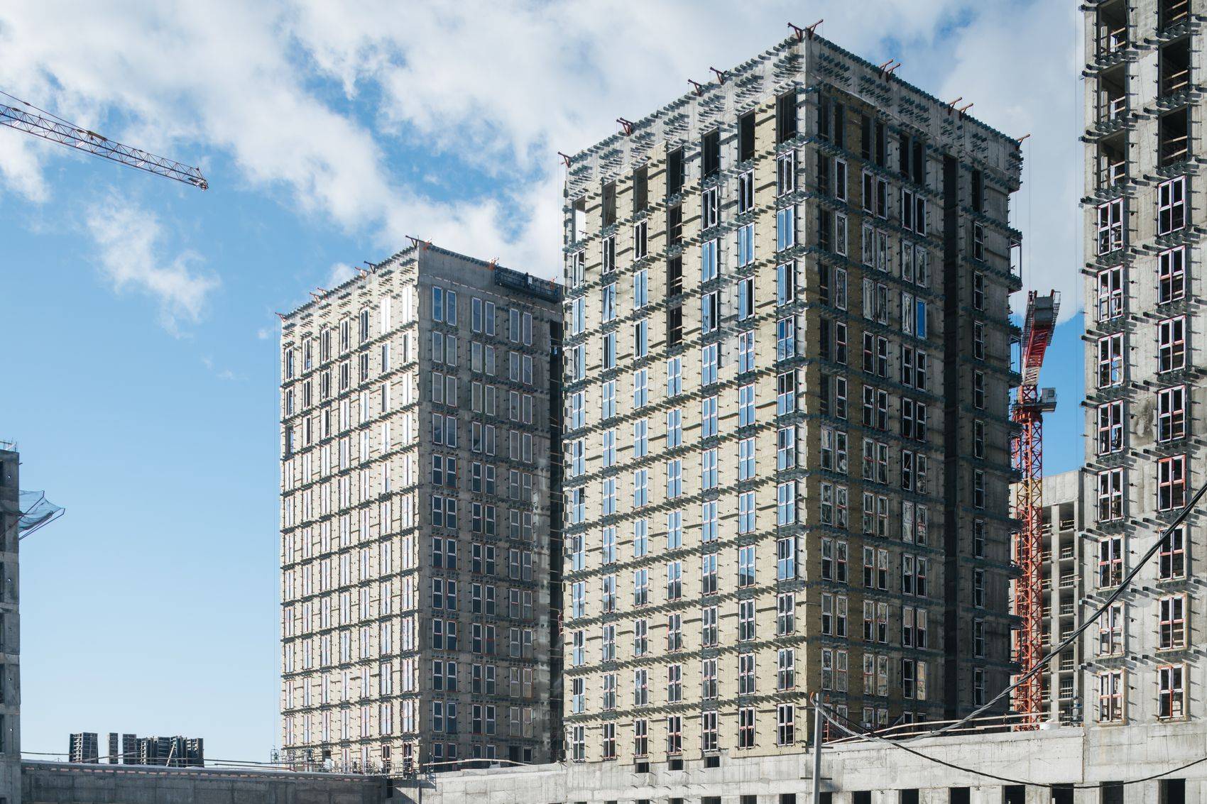 Construction progress