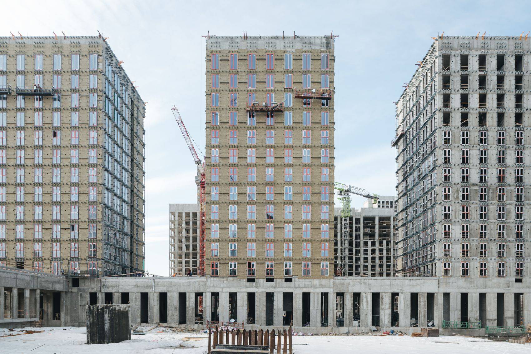 Construction progress