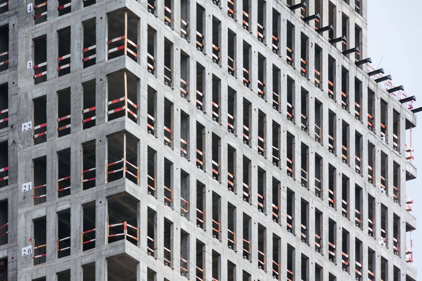 Construction progress