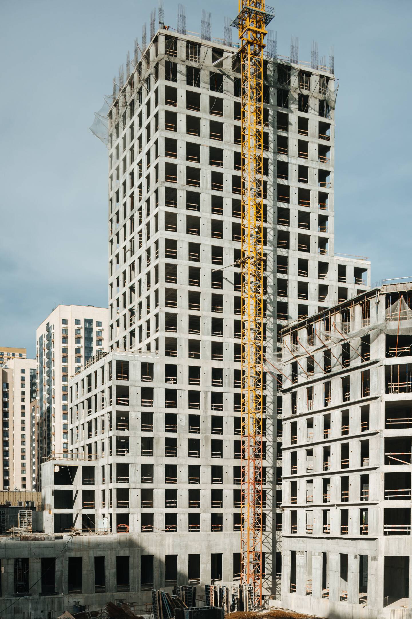 Construction progress