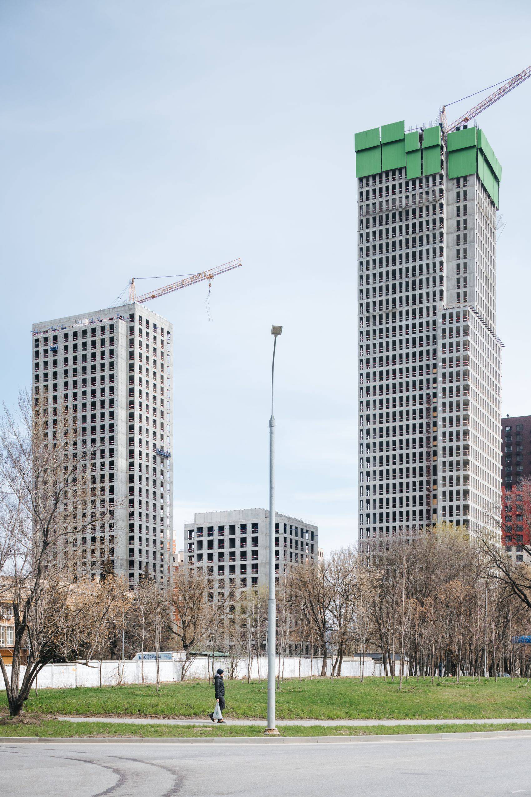 Construction progress