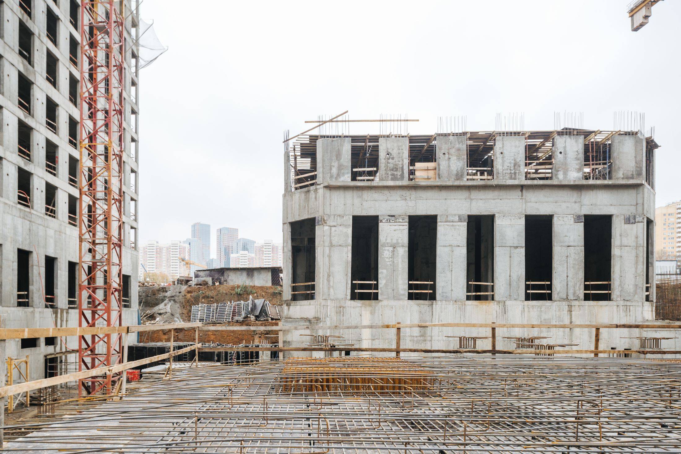 Construction progress