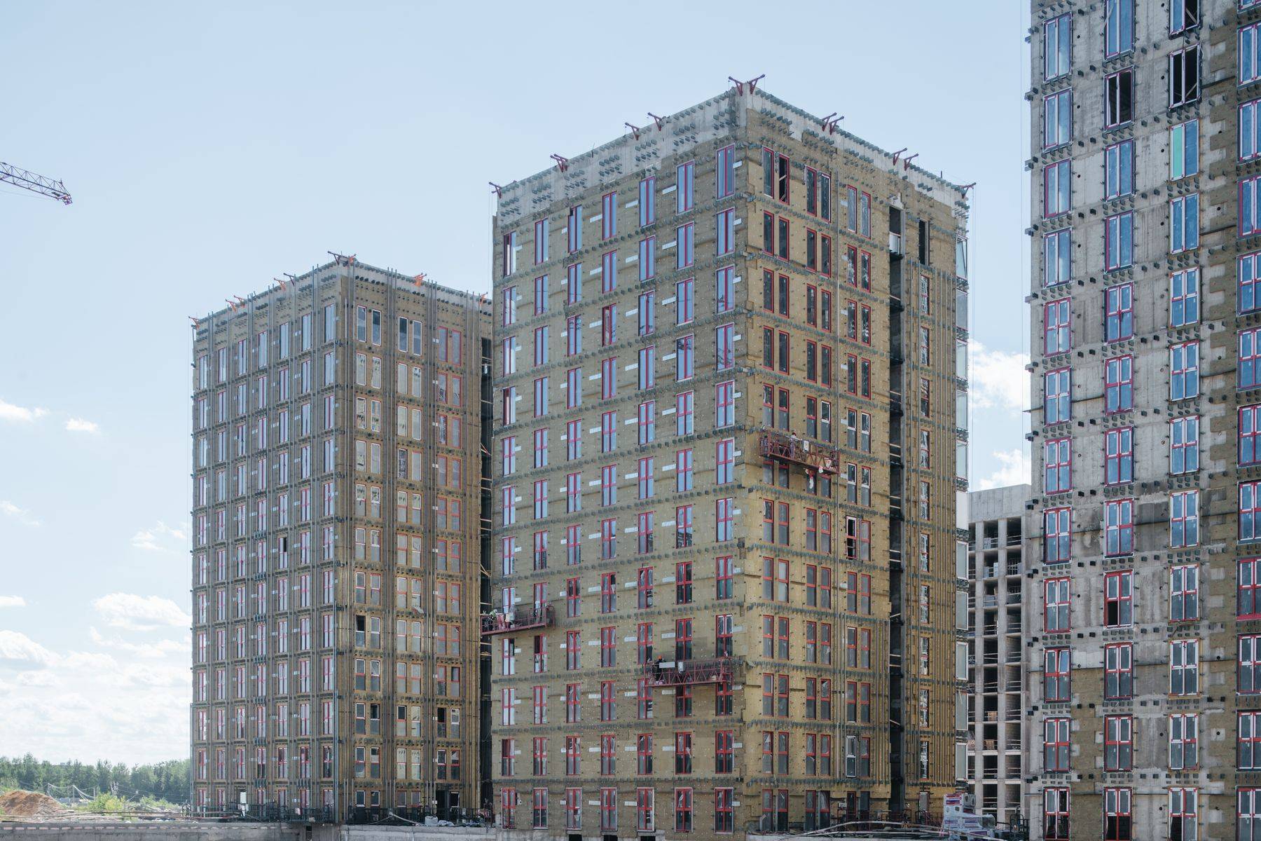 Construction progress