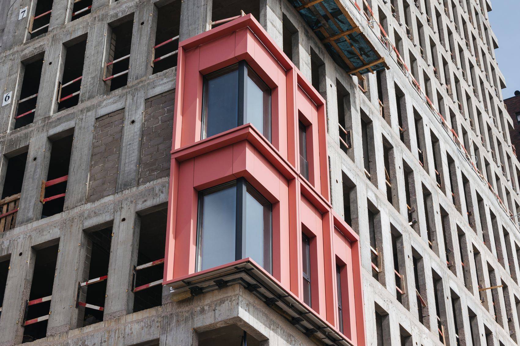 Construction progress