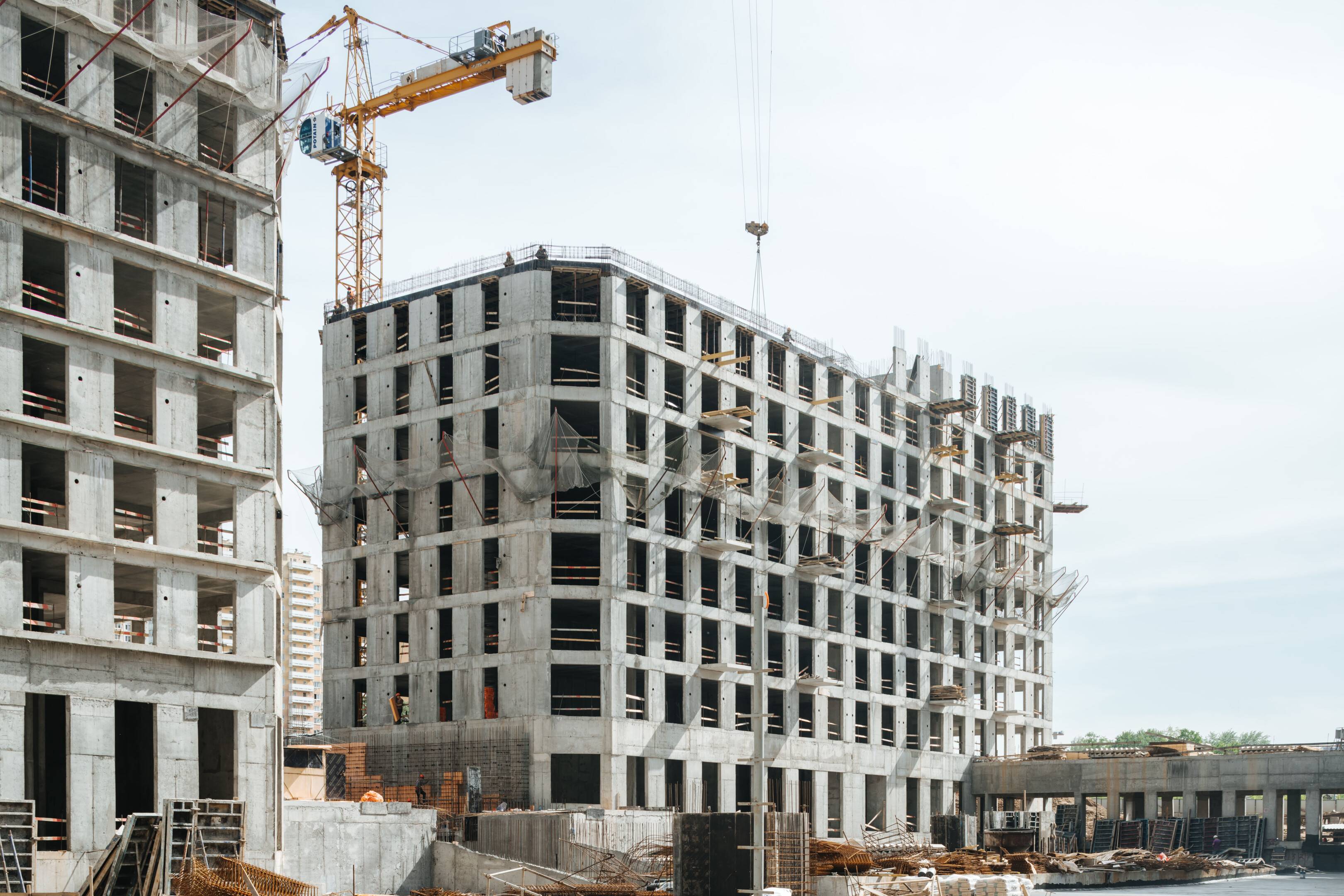 Construction progress