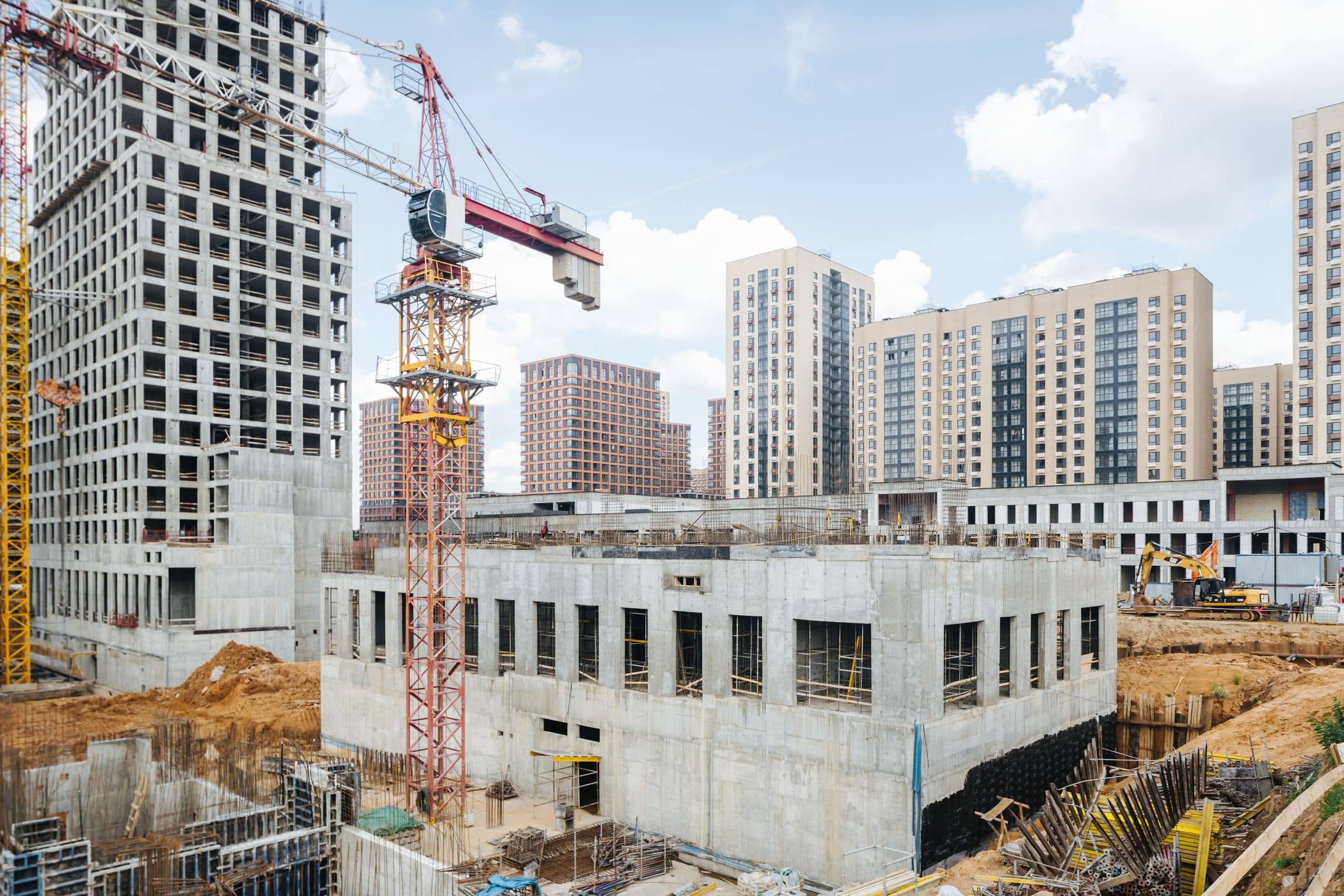 Construction progress