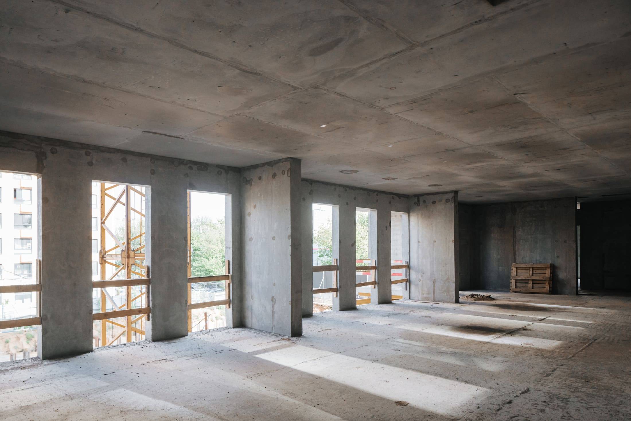 Construction progress