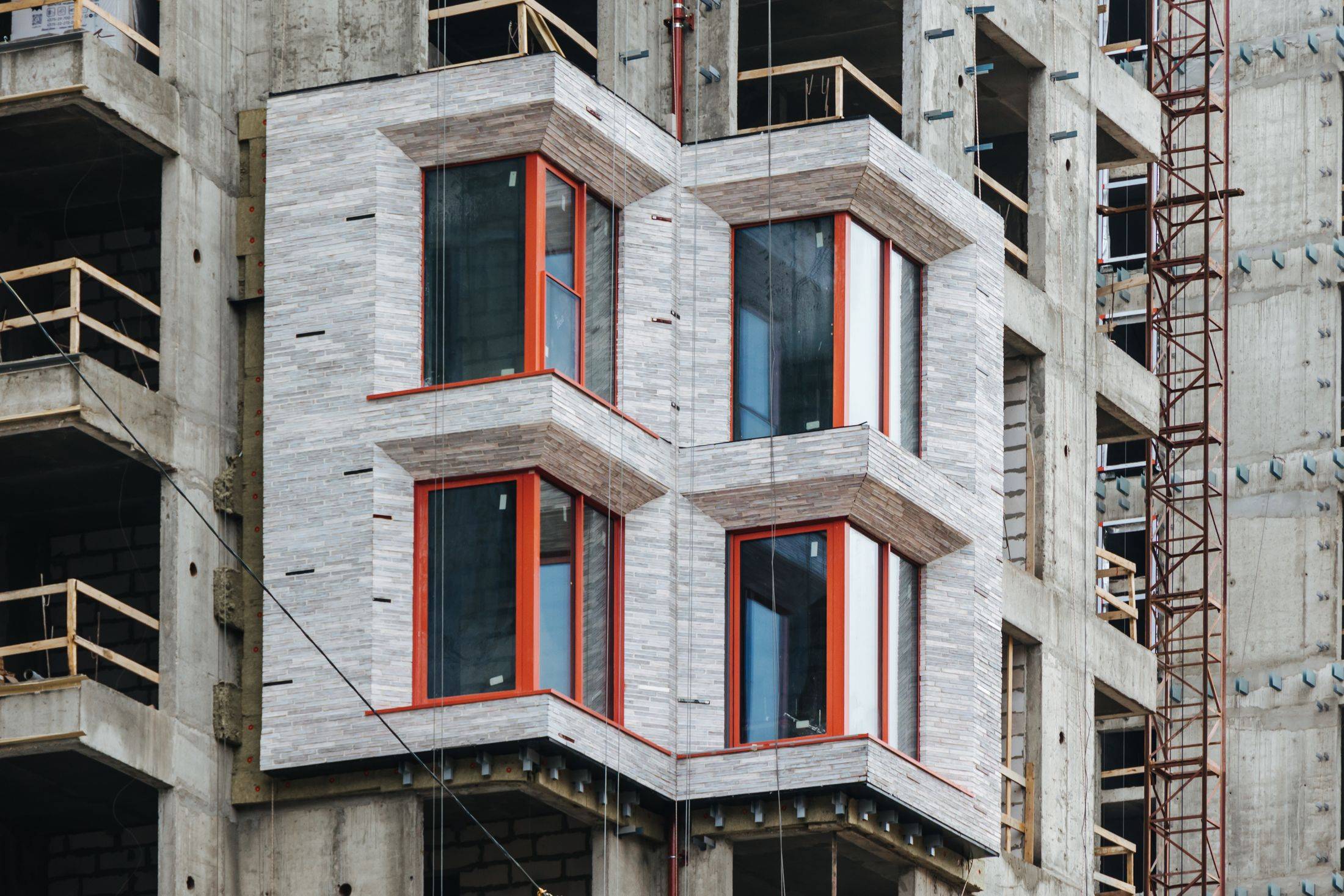 Construction progress