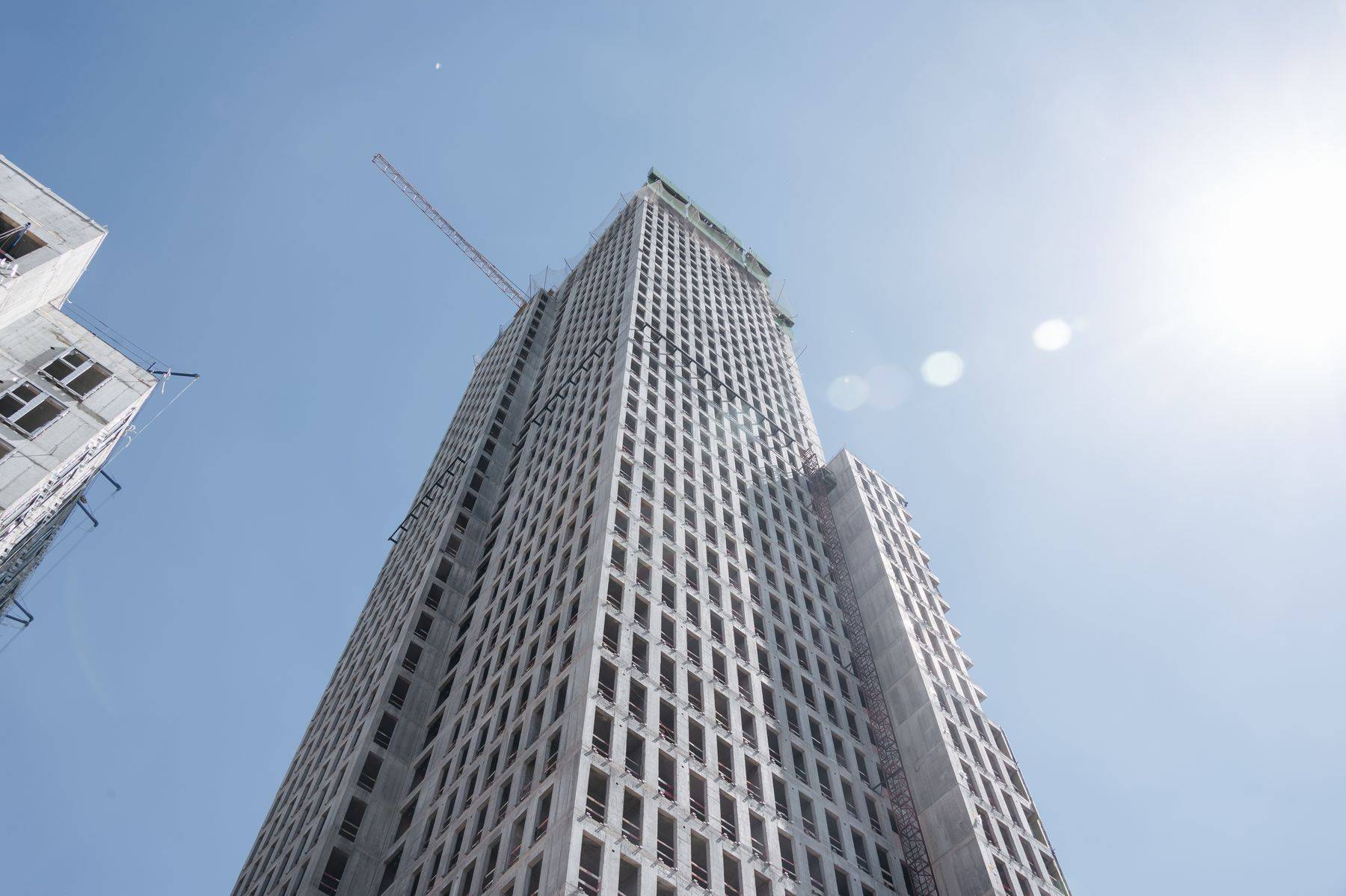 Construction progress