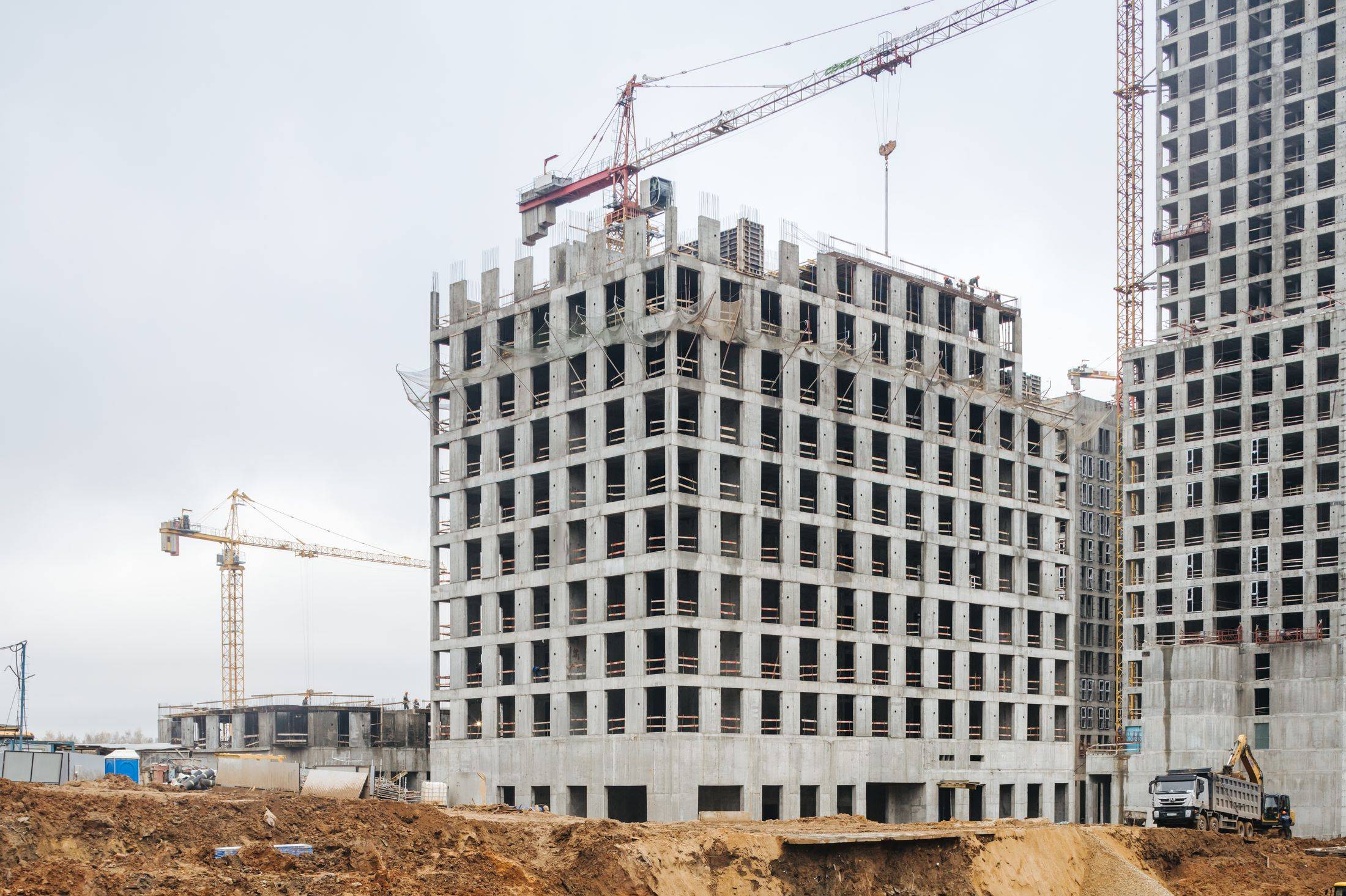 Construction progress