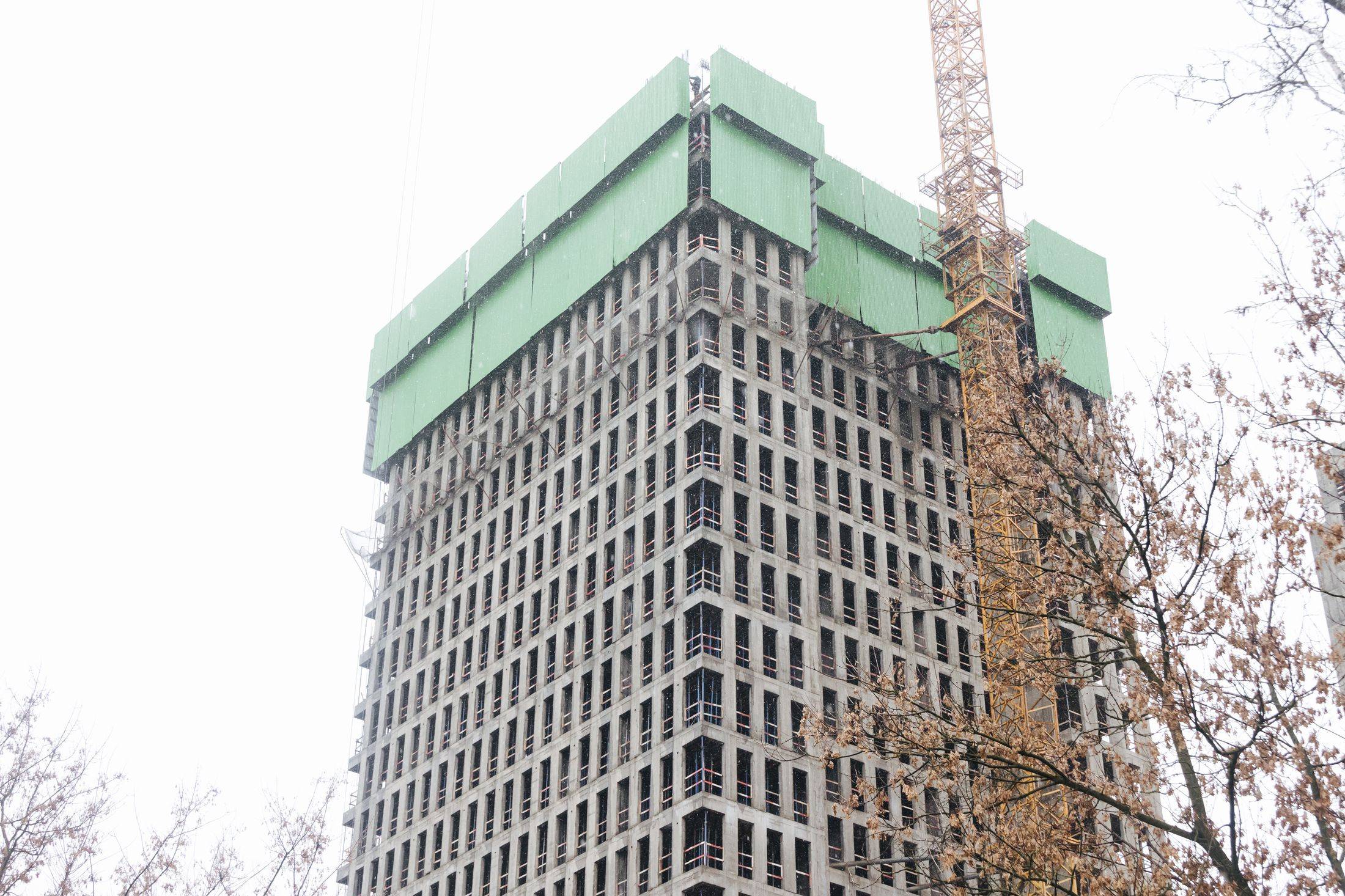 Construction progress