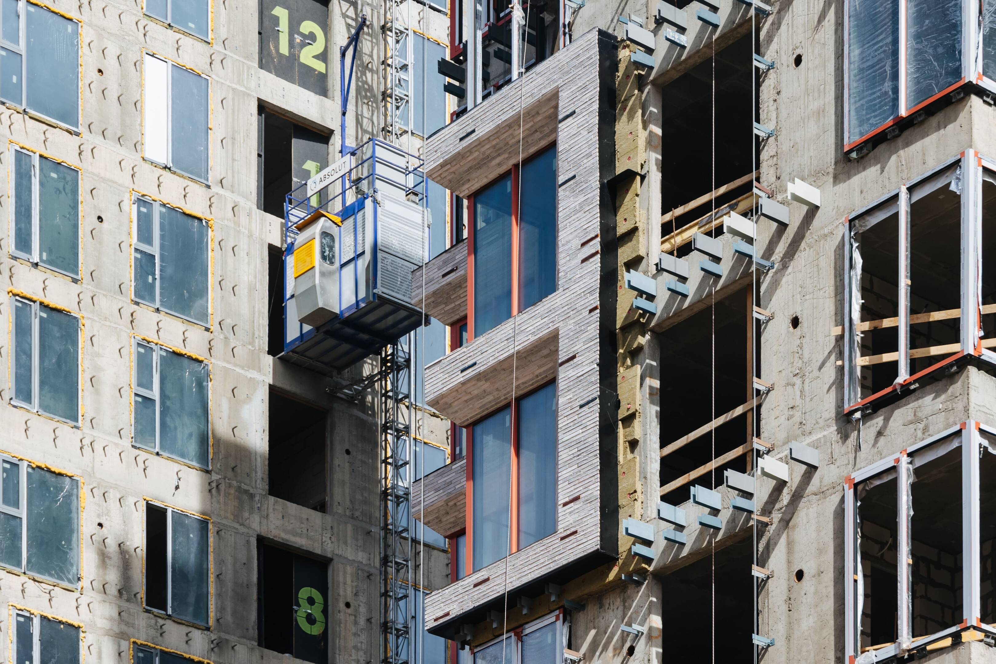 Construction progress