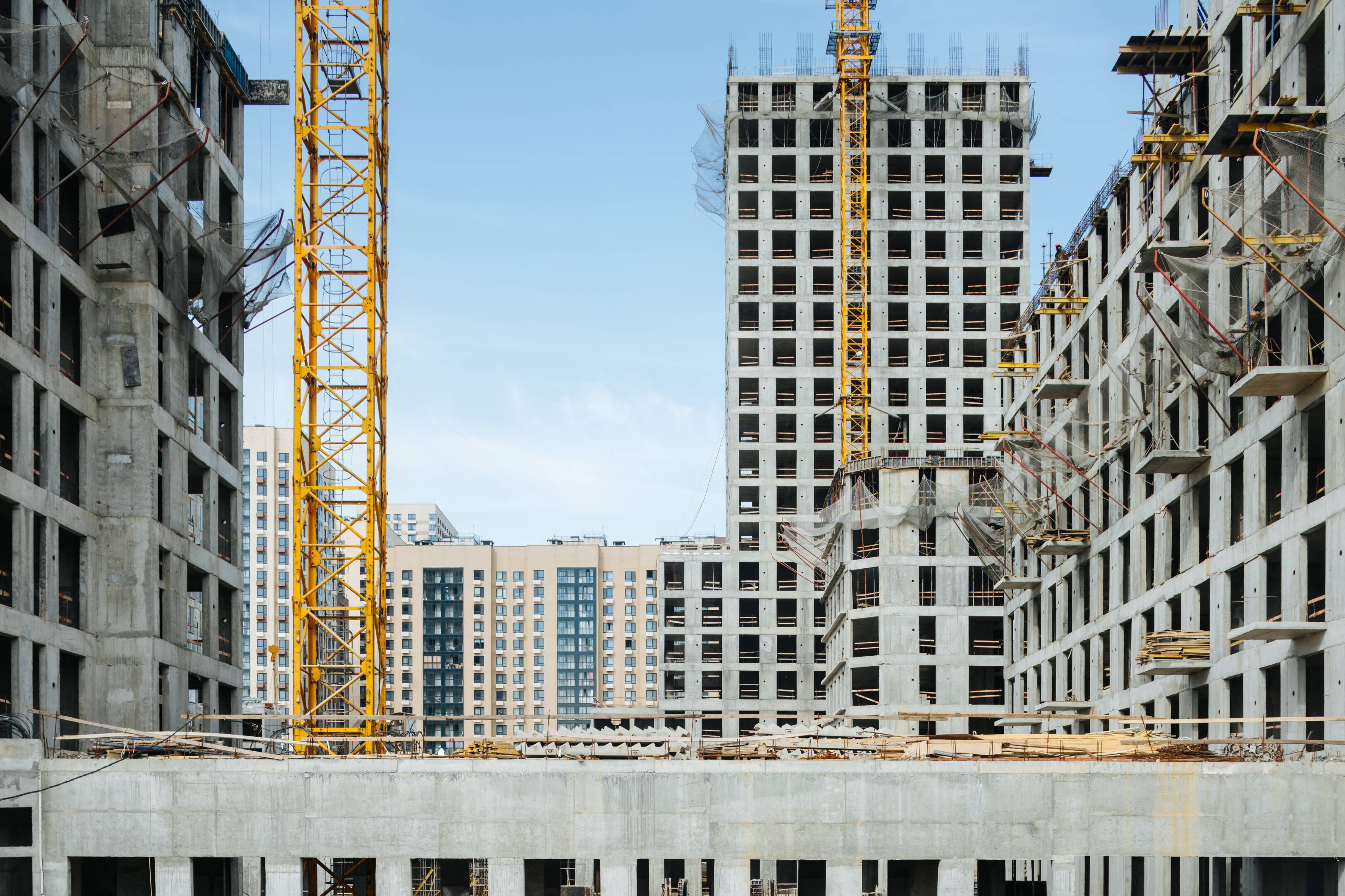 Construction progress