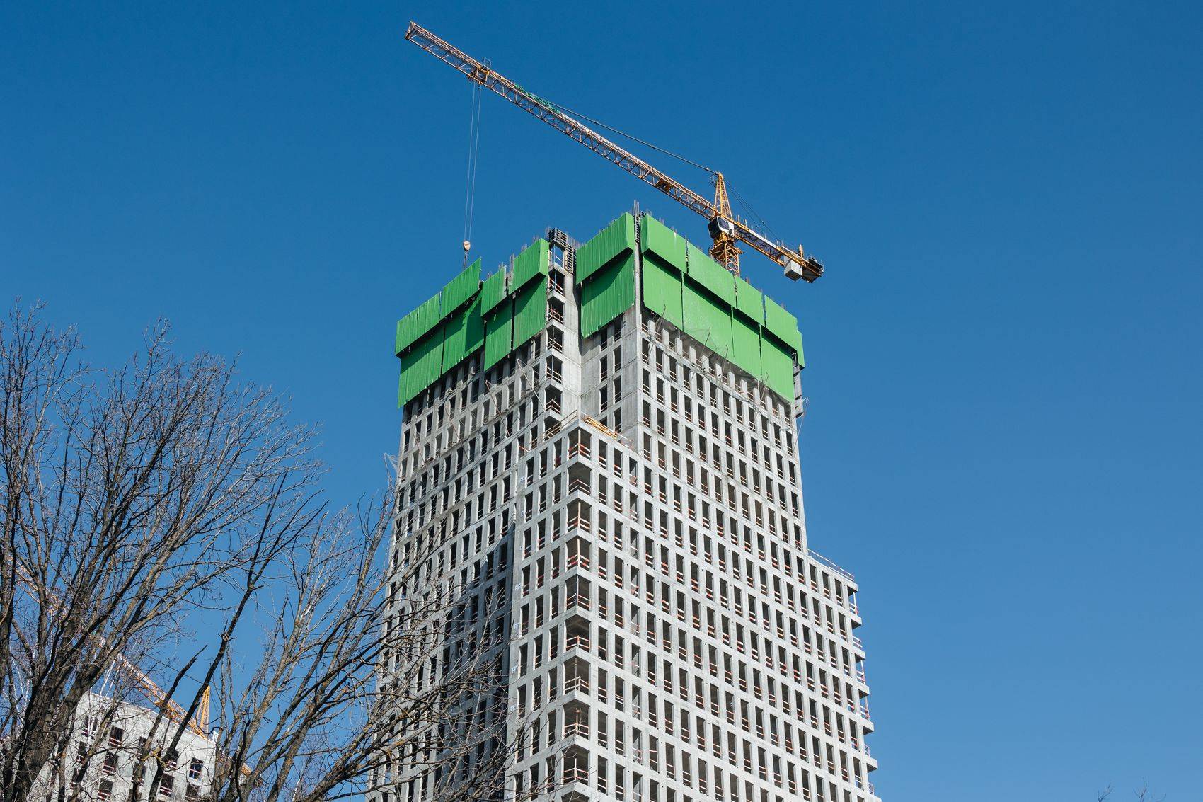 Construction progress