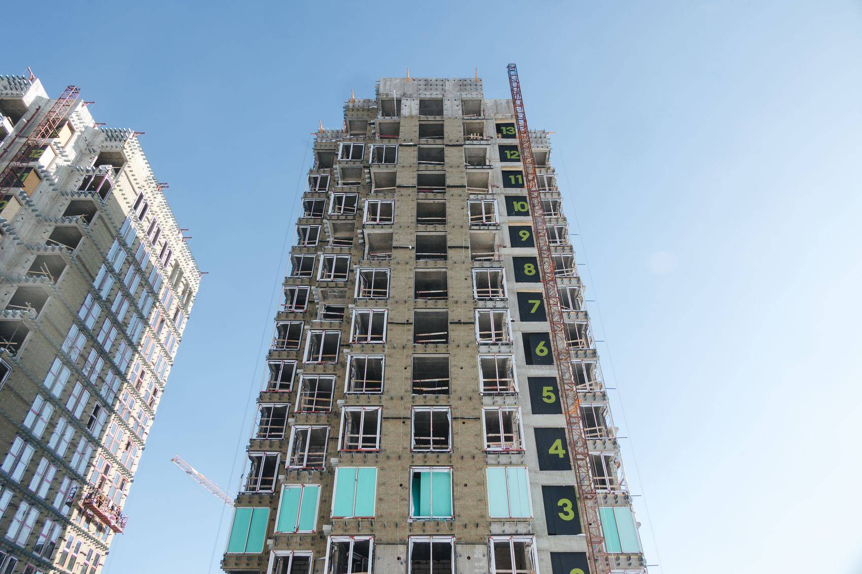 Construction progress