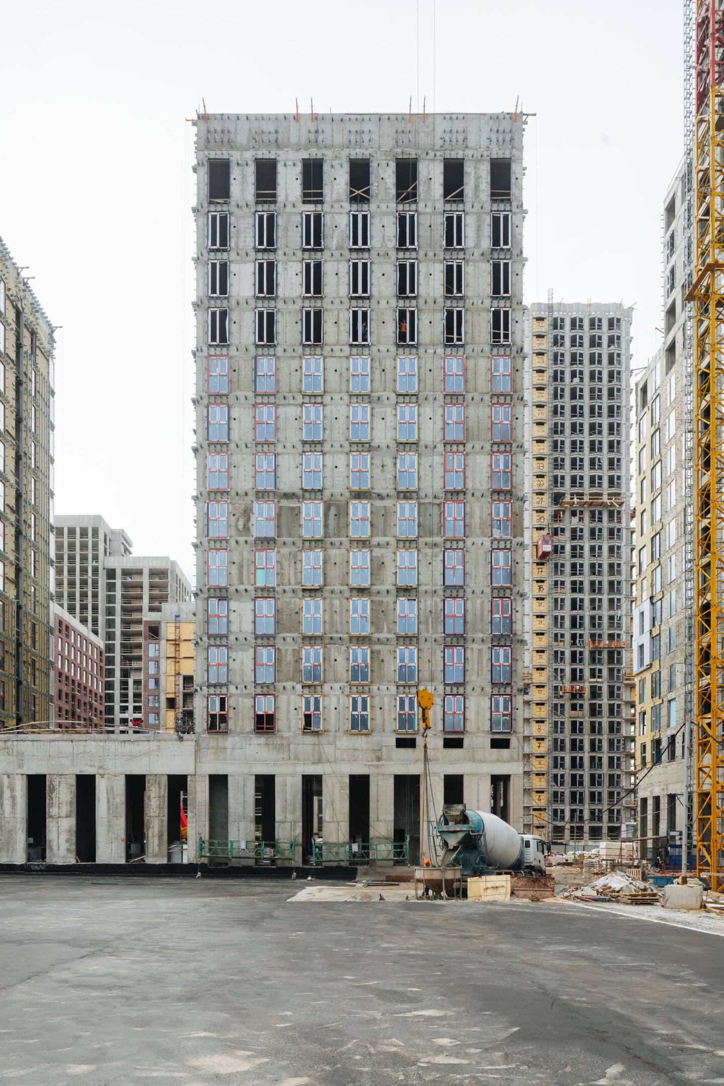 Construction progress