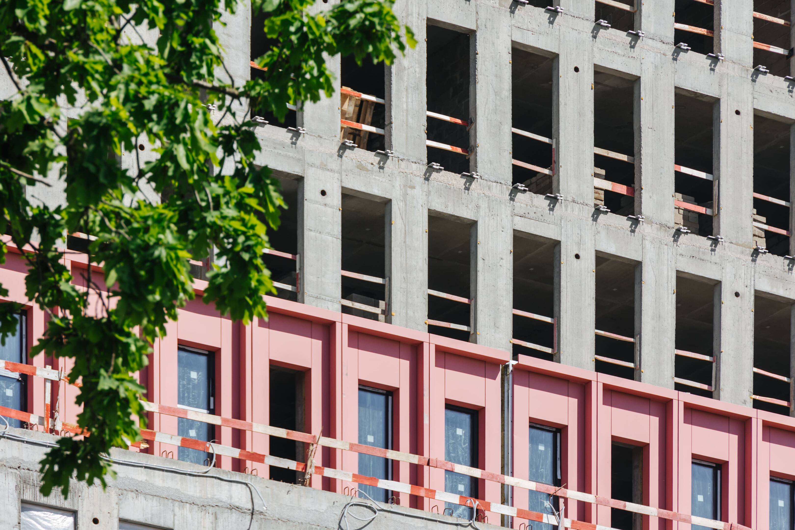 Construction progress