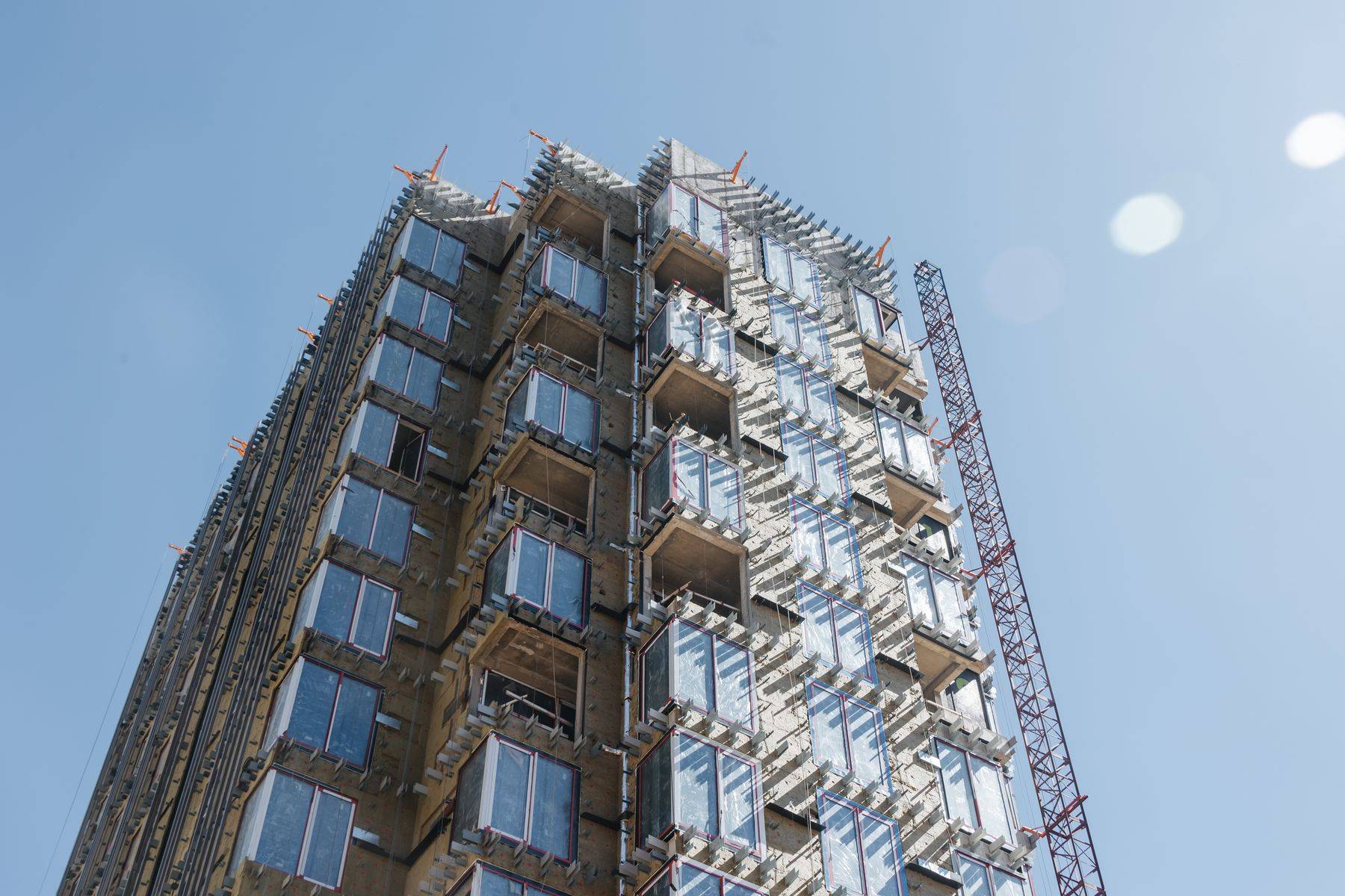 Construction progress