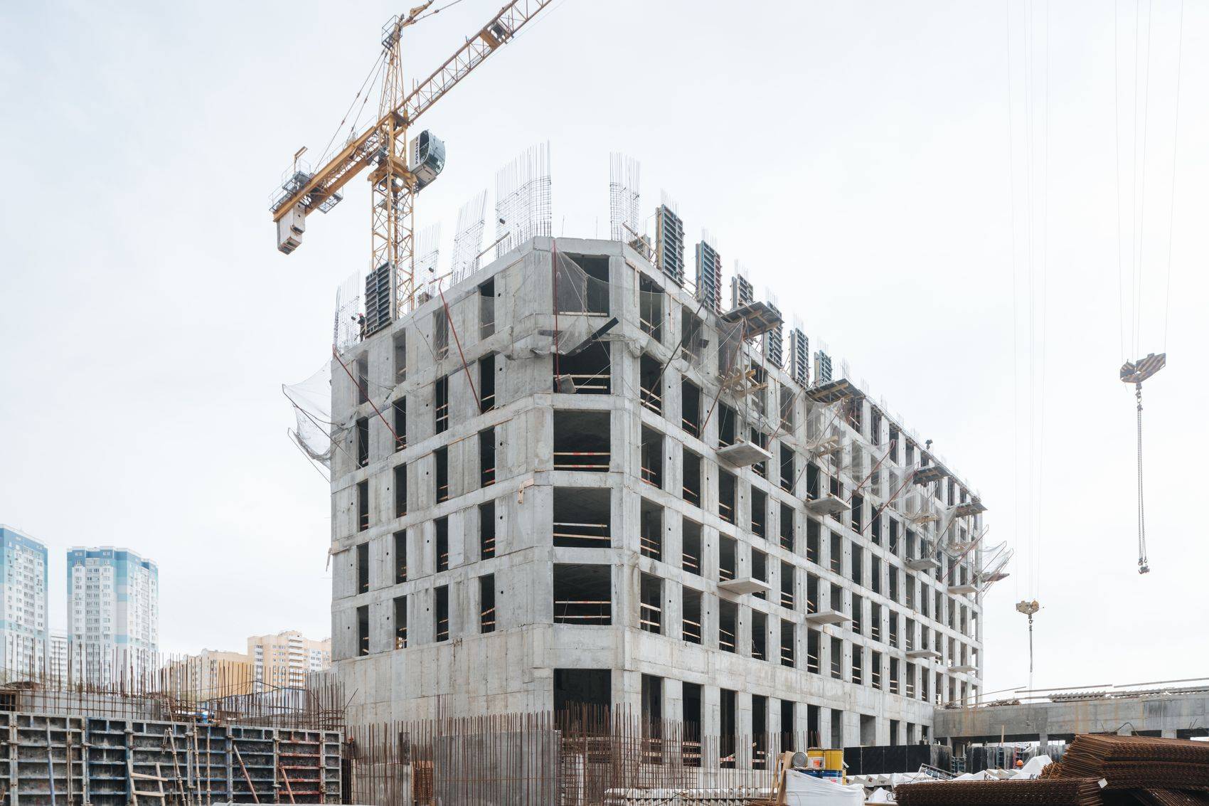 Construction progress