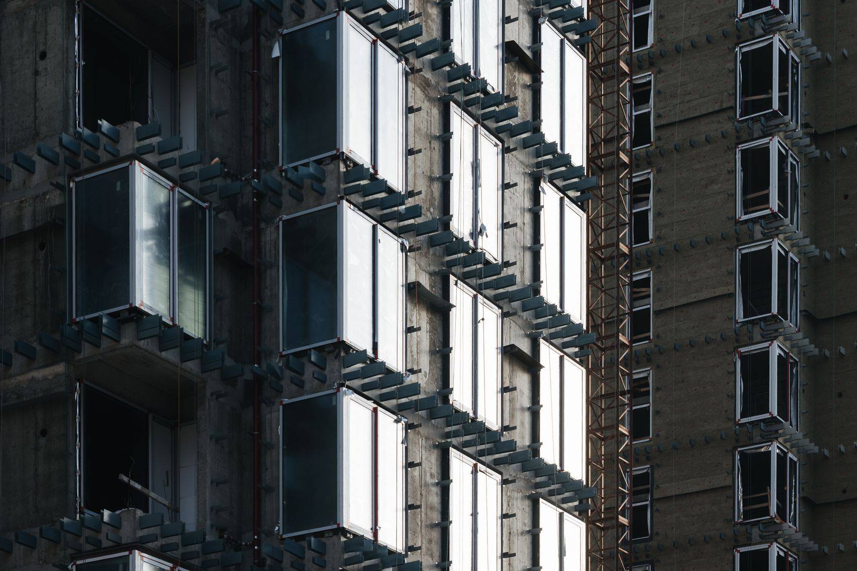 Construction progress