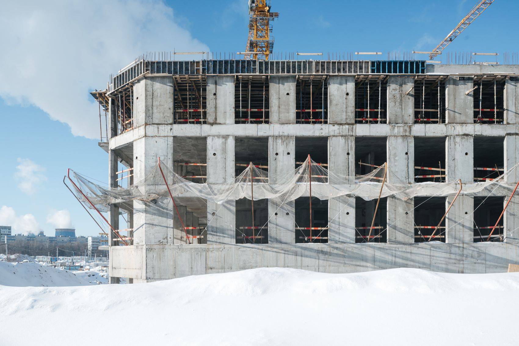 Construction progress