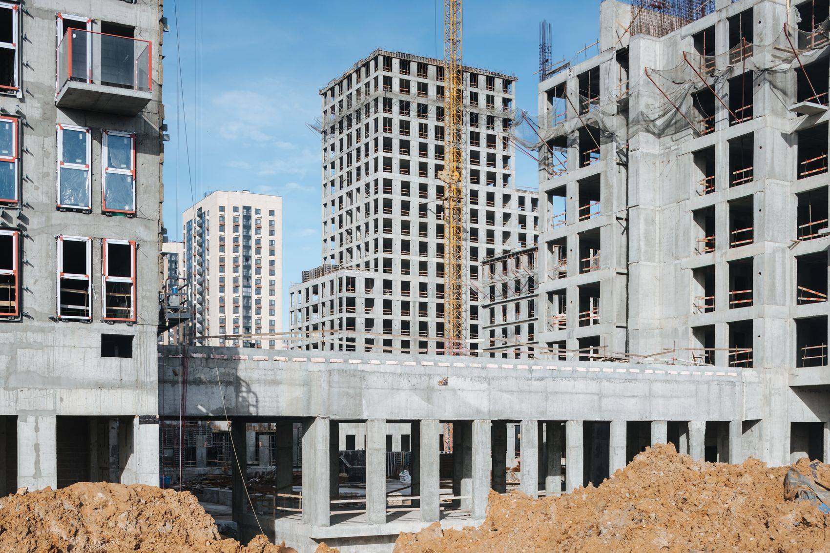 Construction progress
