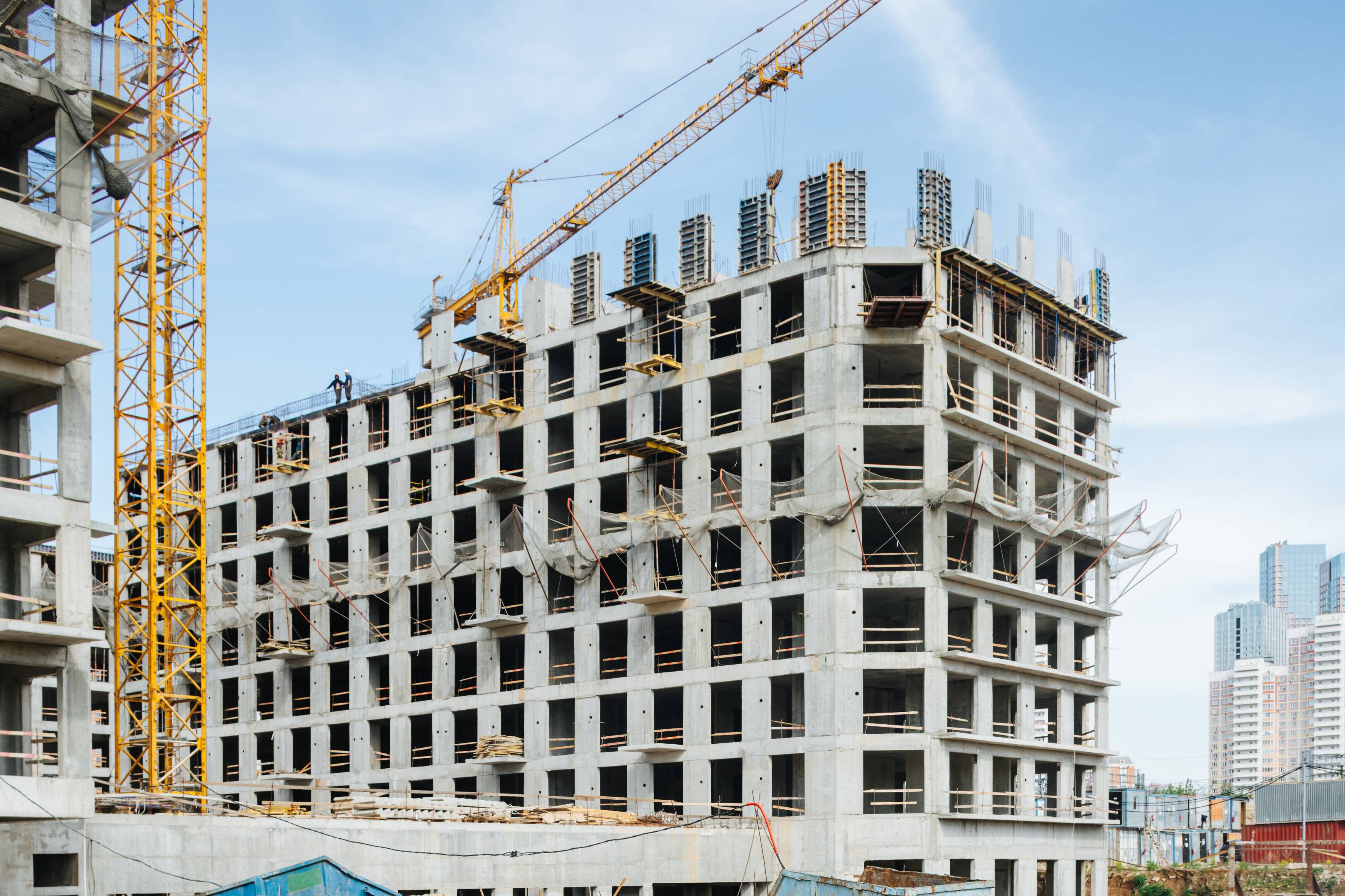 Construction progress