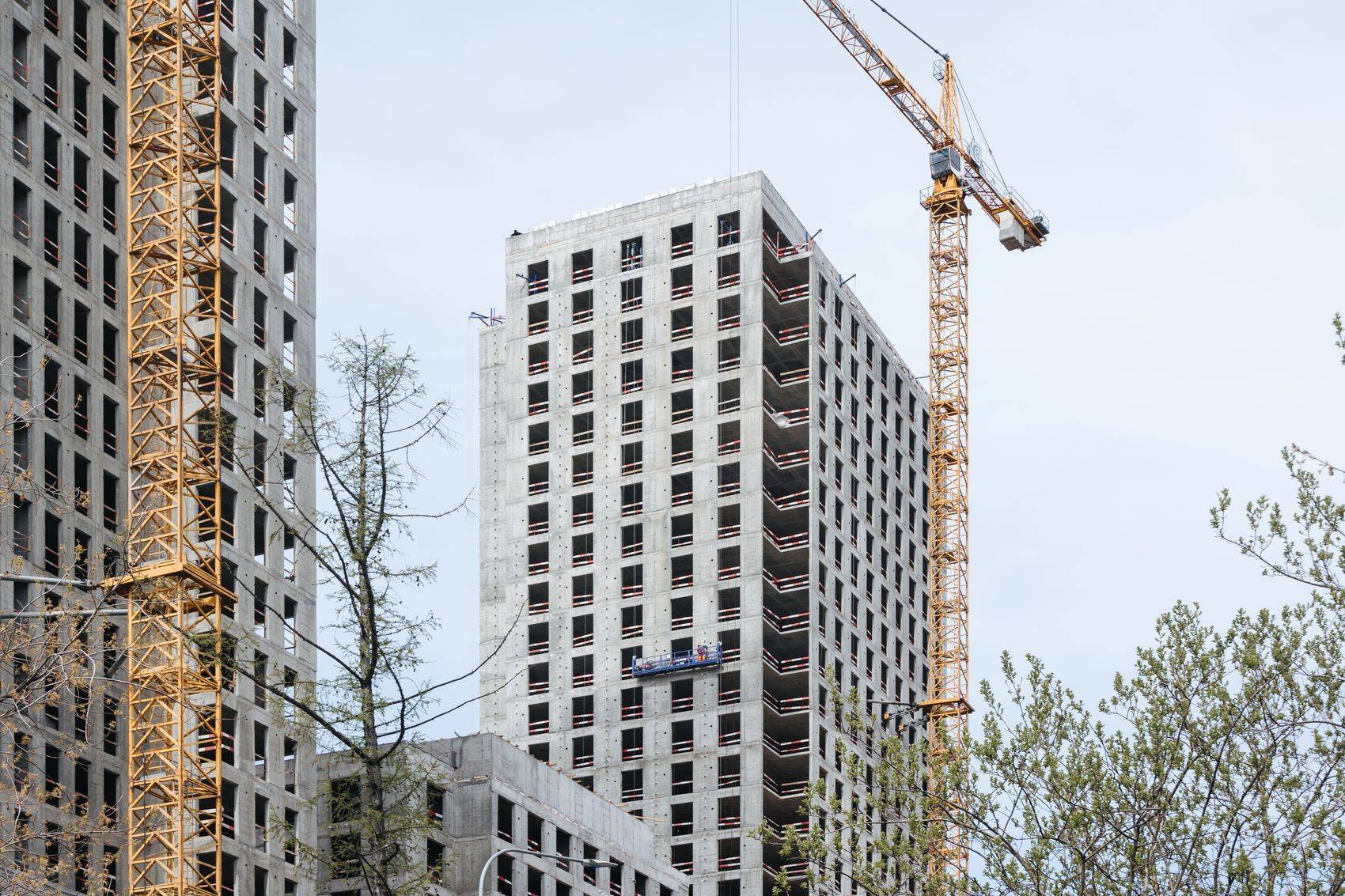 Construction progress