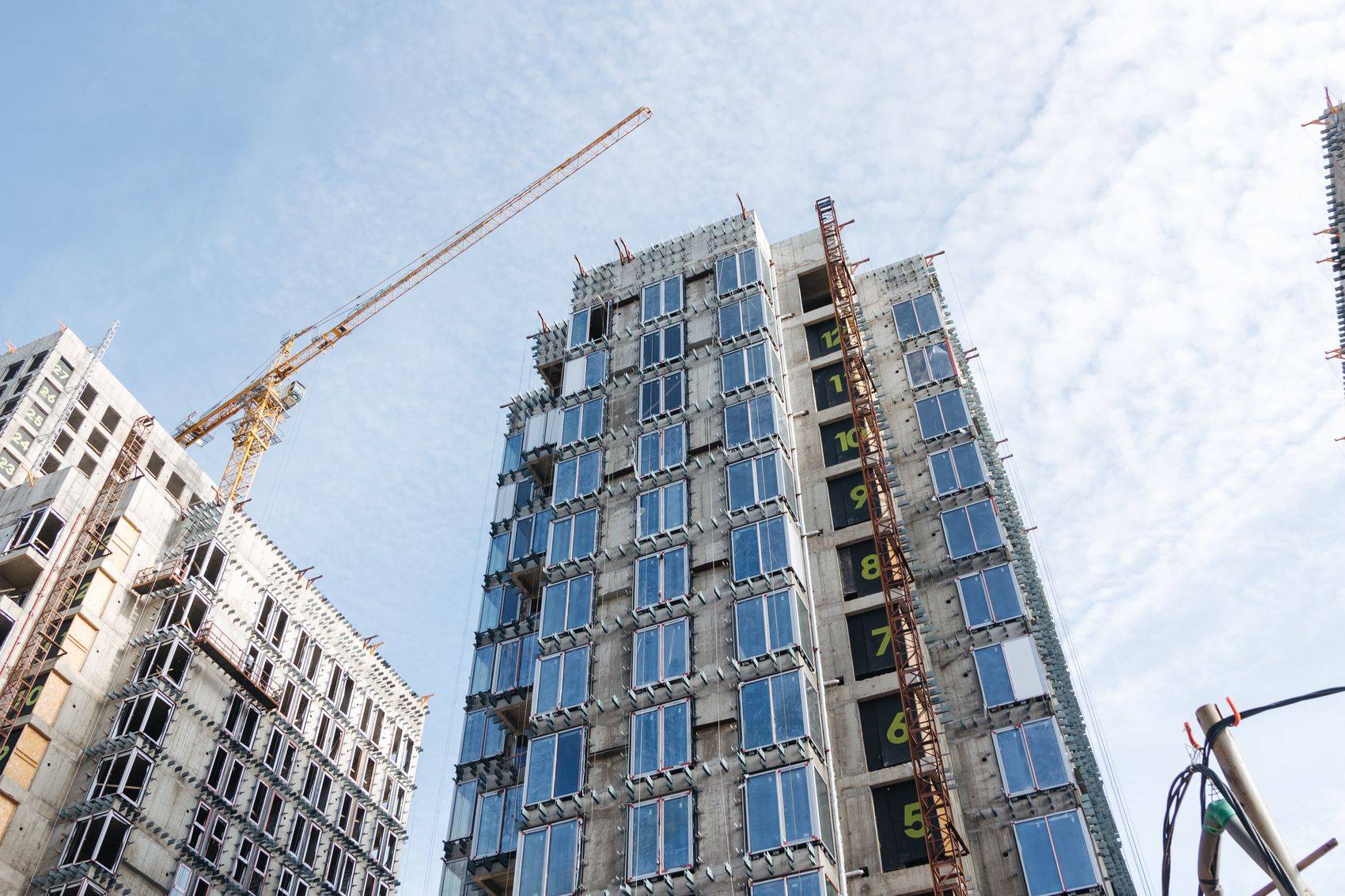 Construction progress